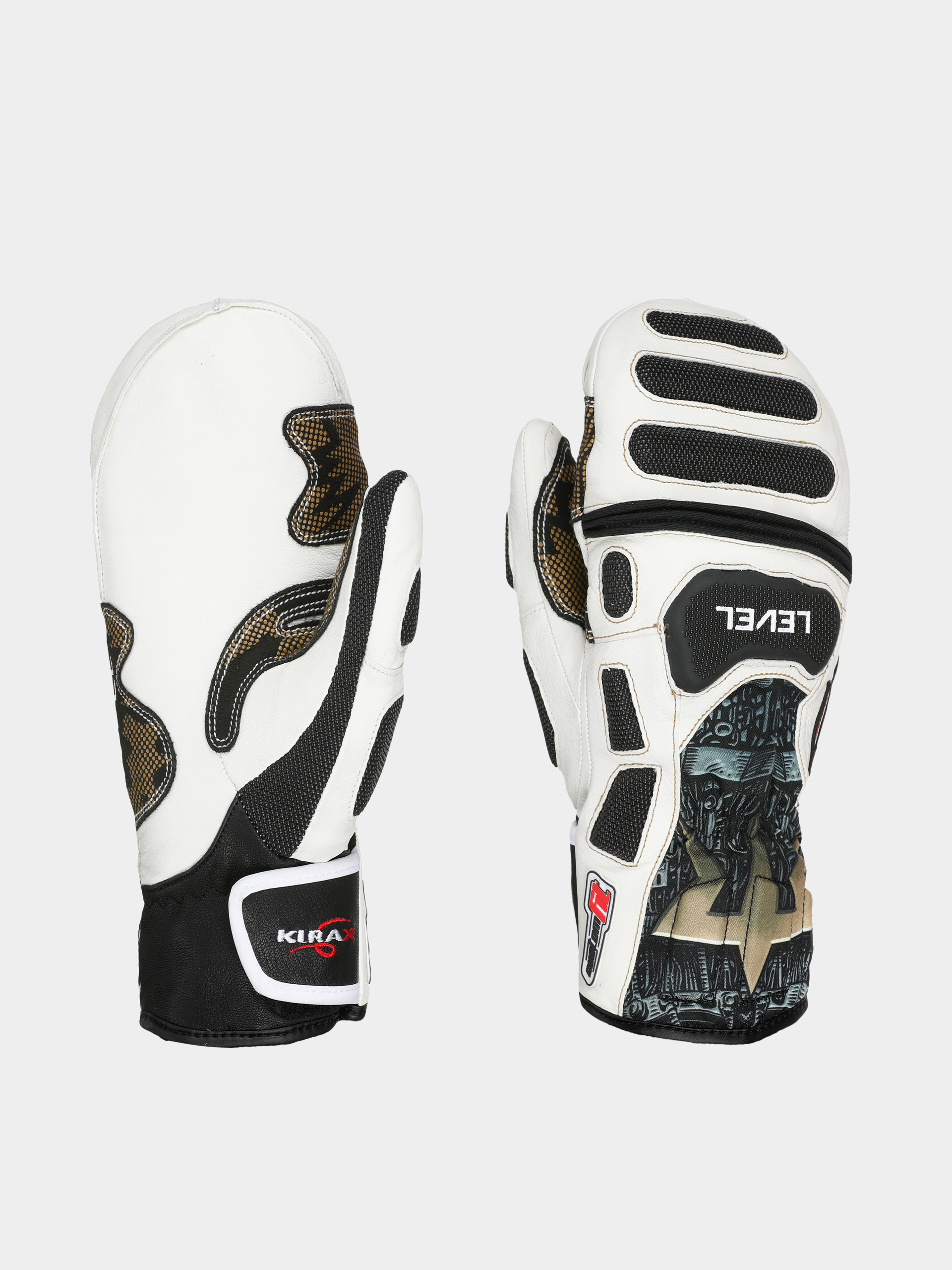 Level Gloves Sq Cf Mitt (black white)