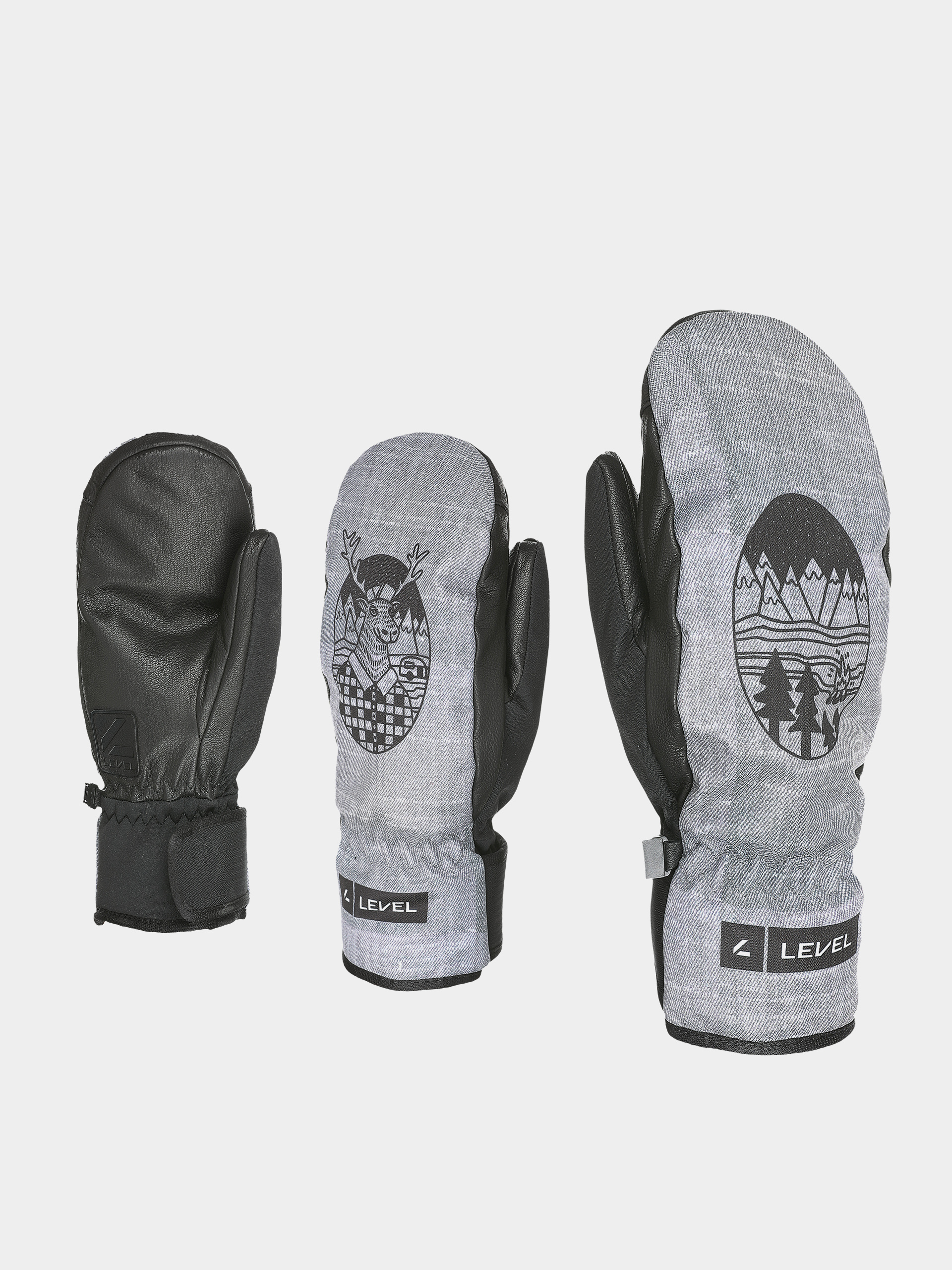 Level Vertigo Pro Mitt Gloves (dark)