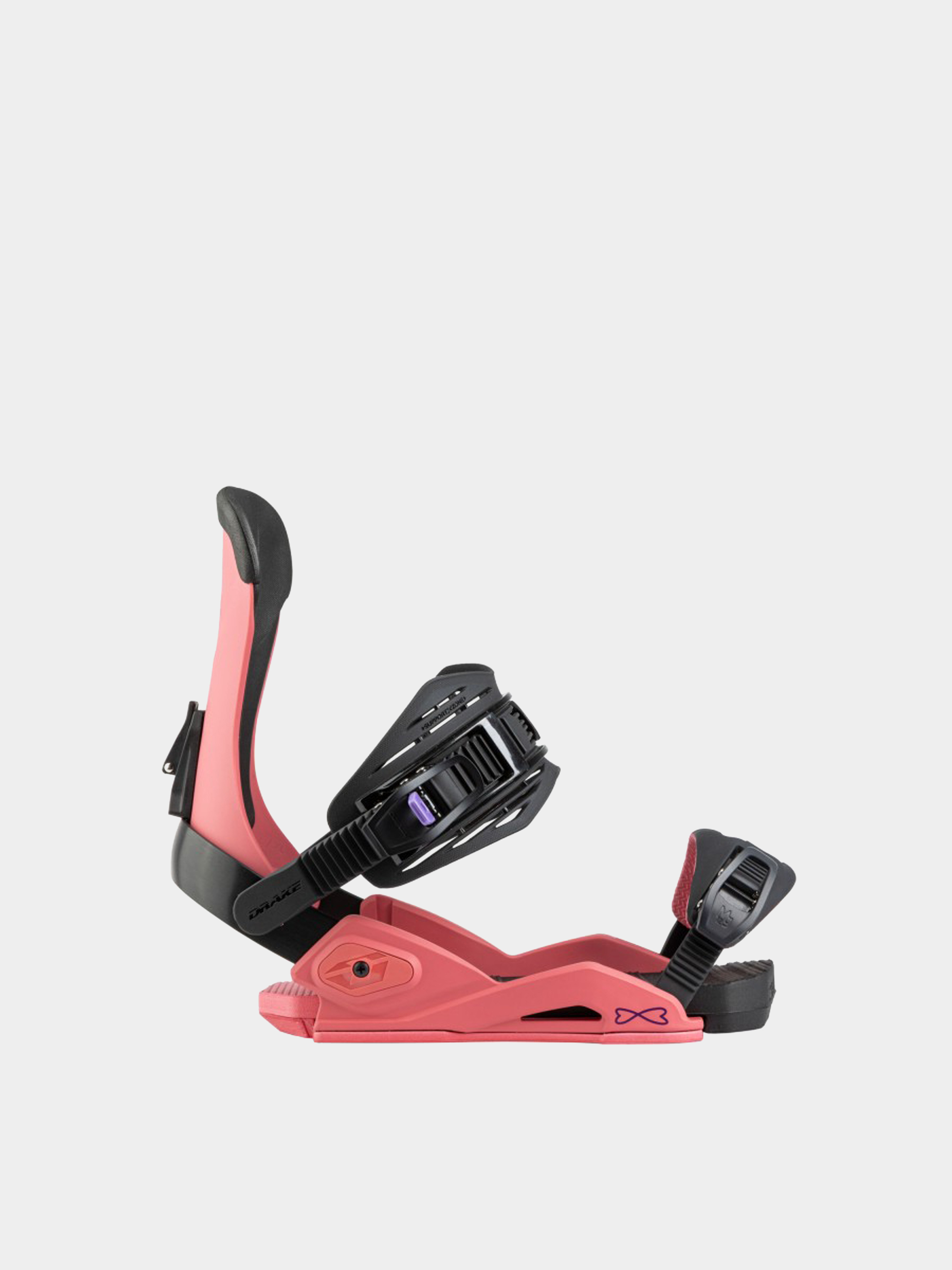 Mens Drake Snowboard bindings Reload (dark pink/black)