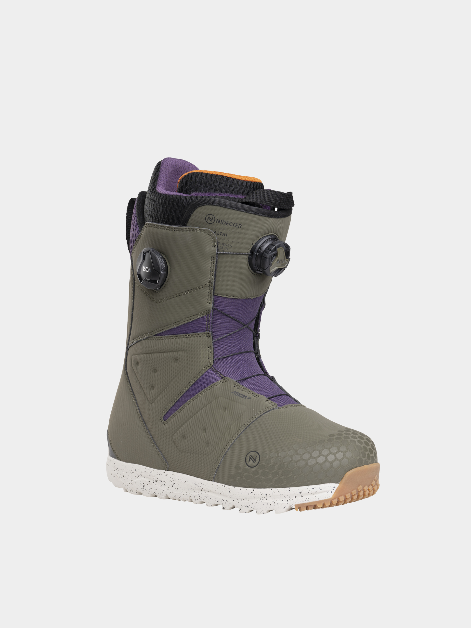 Mens Nidecker Snowboard boots Altai (green)