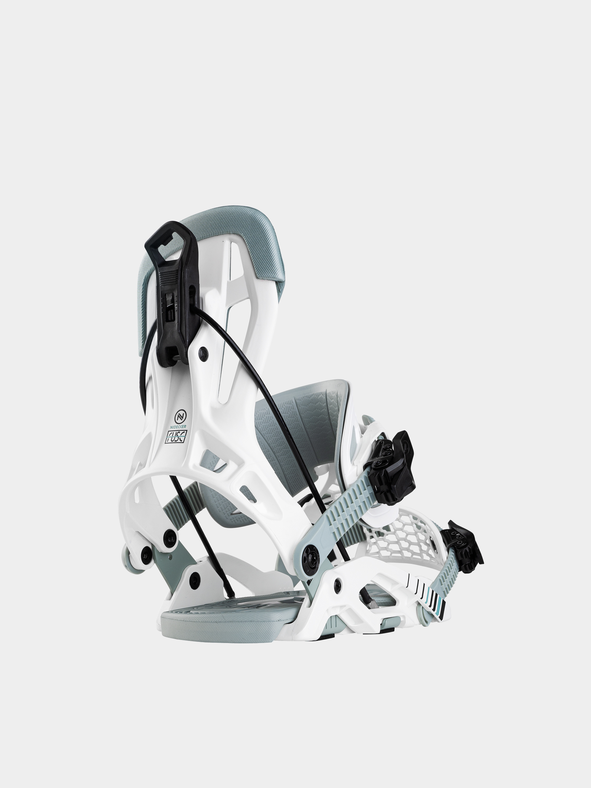 Nidecker Snowboard bindings Flow Fuse Hybrid (white)
