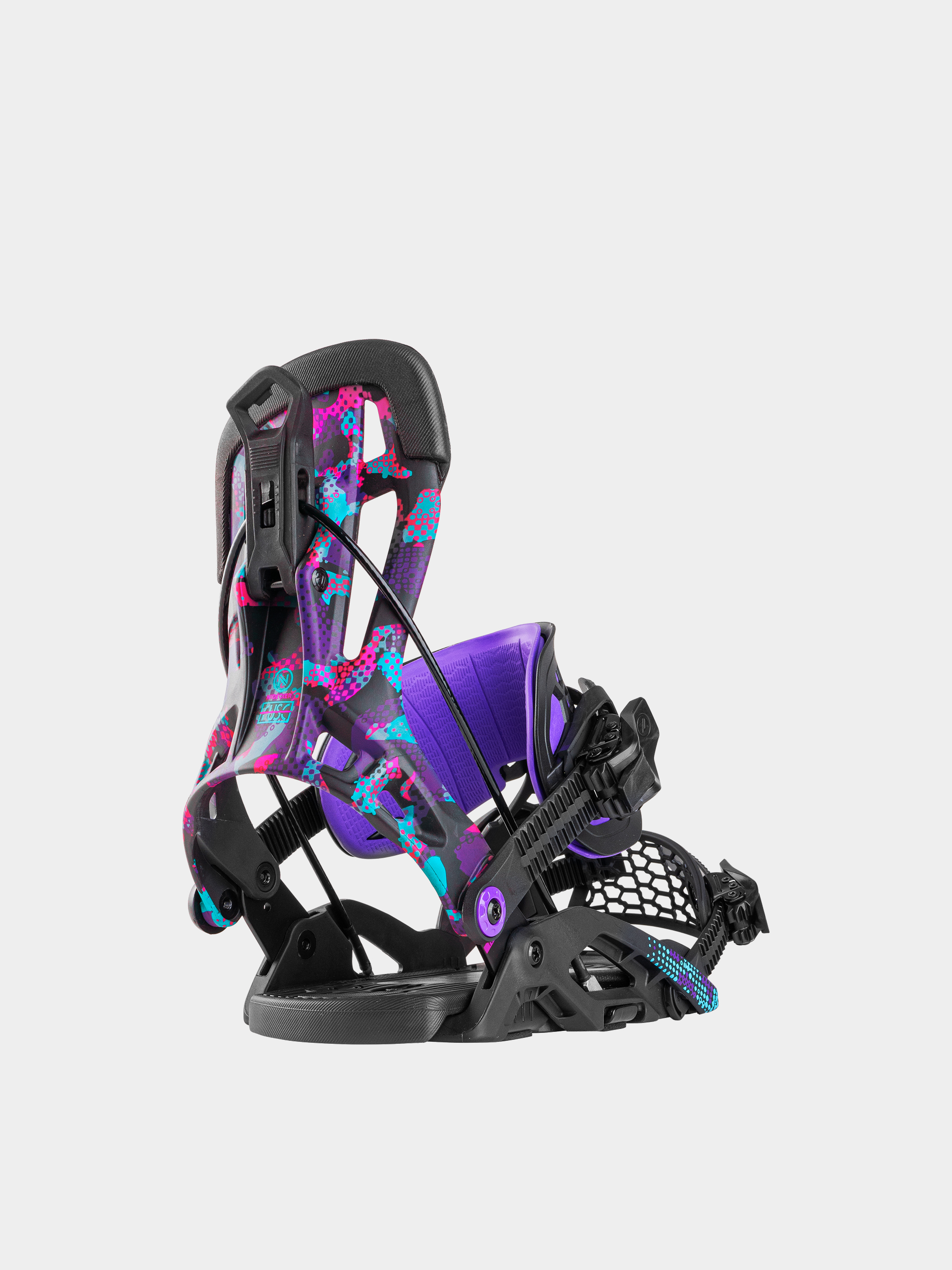 Nidecker Snowboard bindings Flow Fuse Hybrid (miami camo)