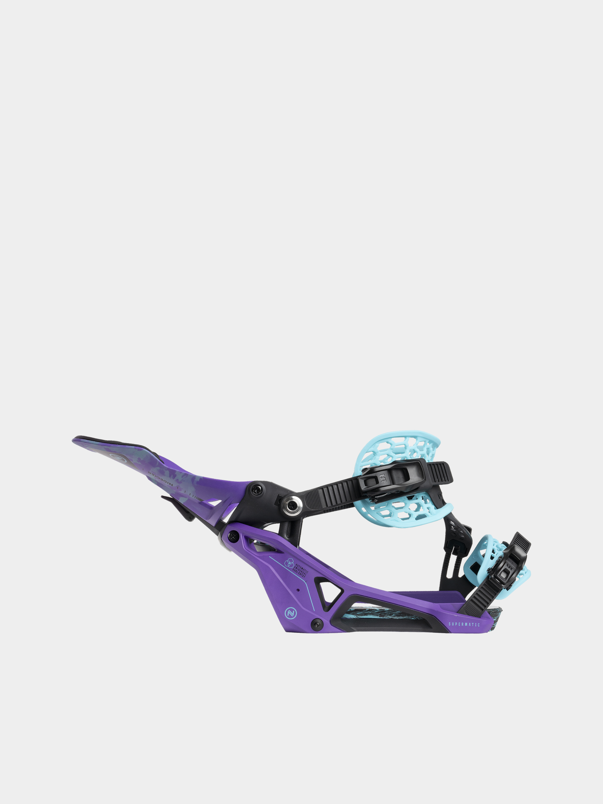 Nidecker Snowboard bindings Supermatic (joker purple)