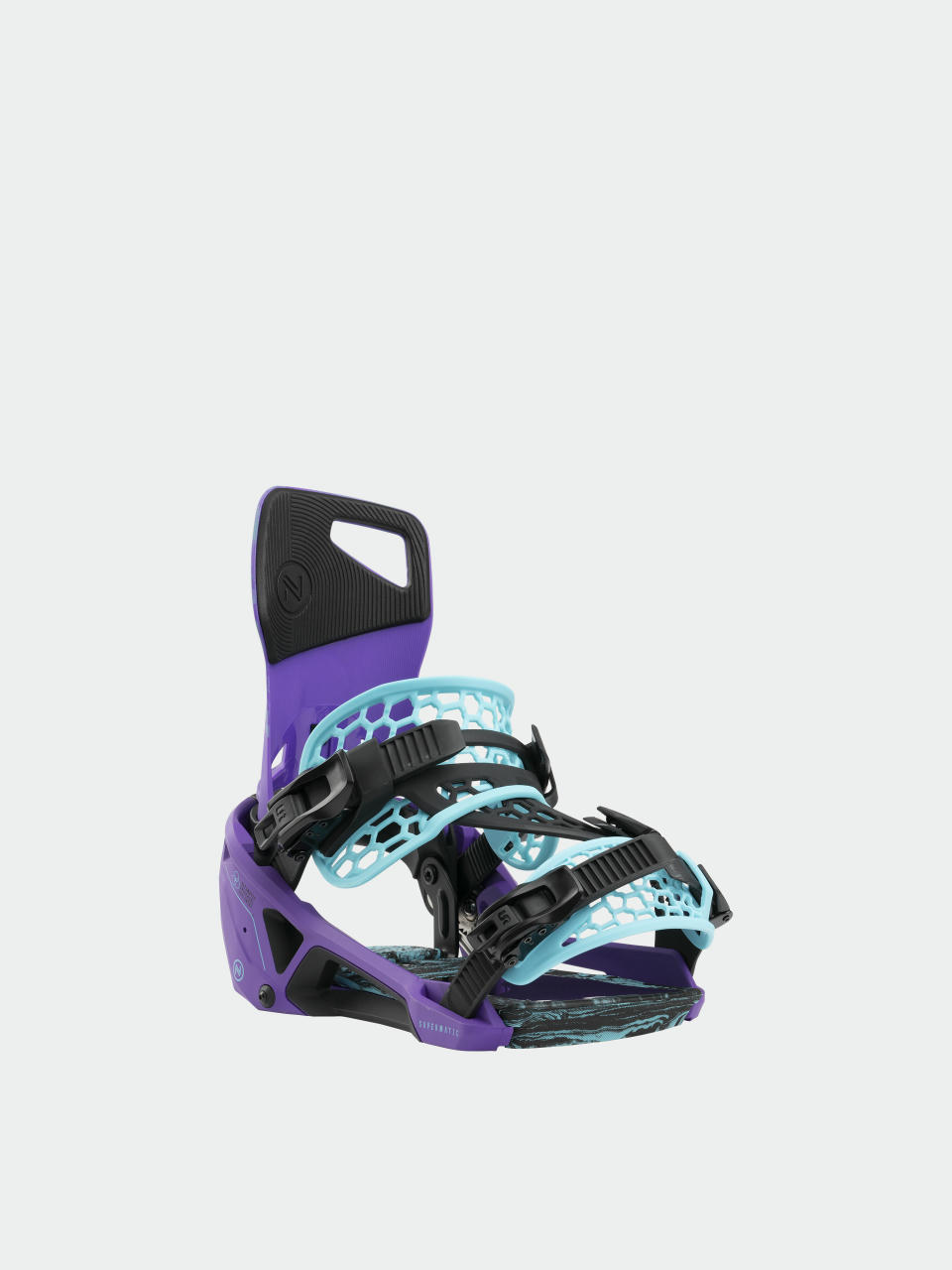 Nidecker Snowboard bindings Supermatic (joker purple)