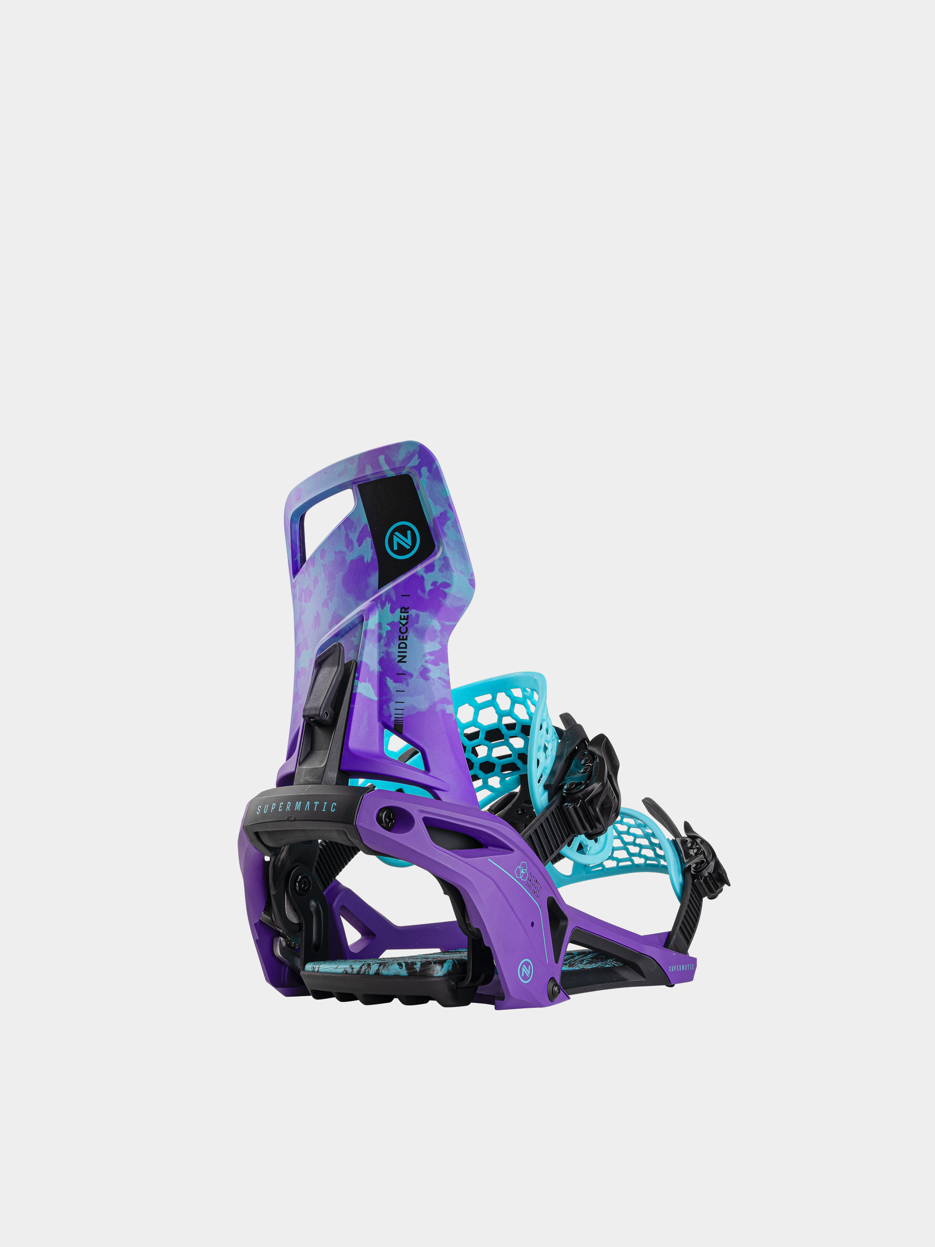 Nidecker Snowboard bindings Supermatic - violet (joker purple)