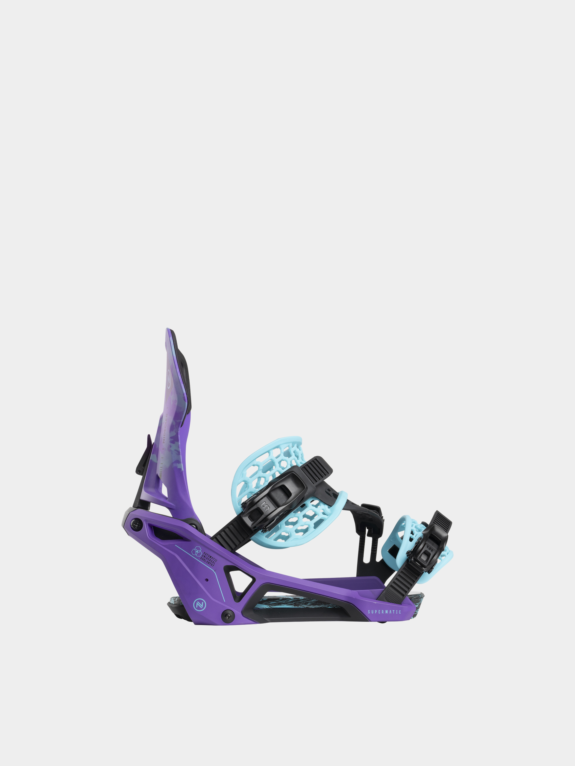 Nidecker Snowboard bindings Supermatic - violet (joker purple)