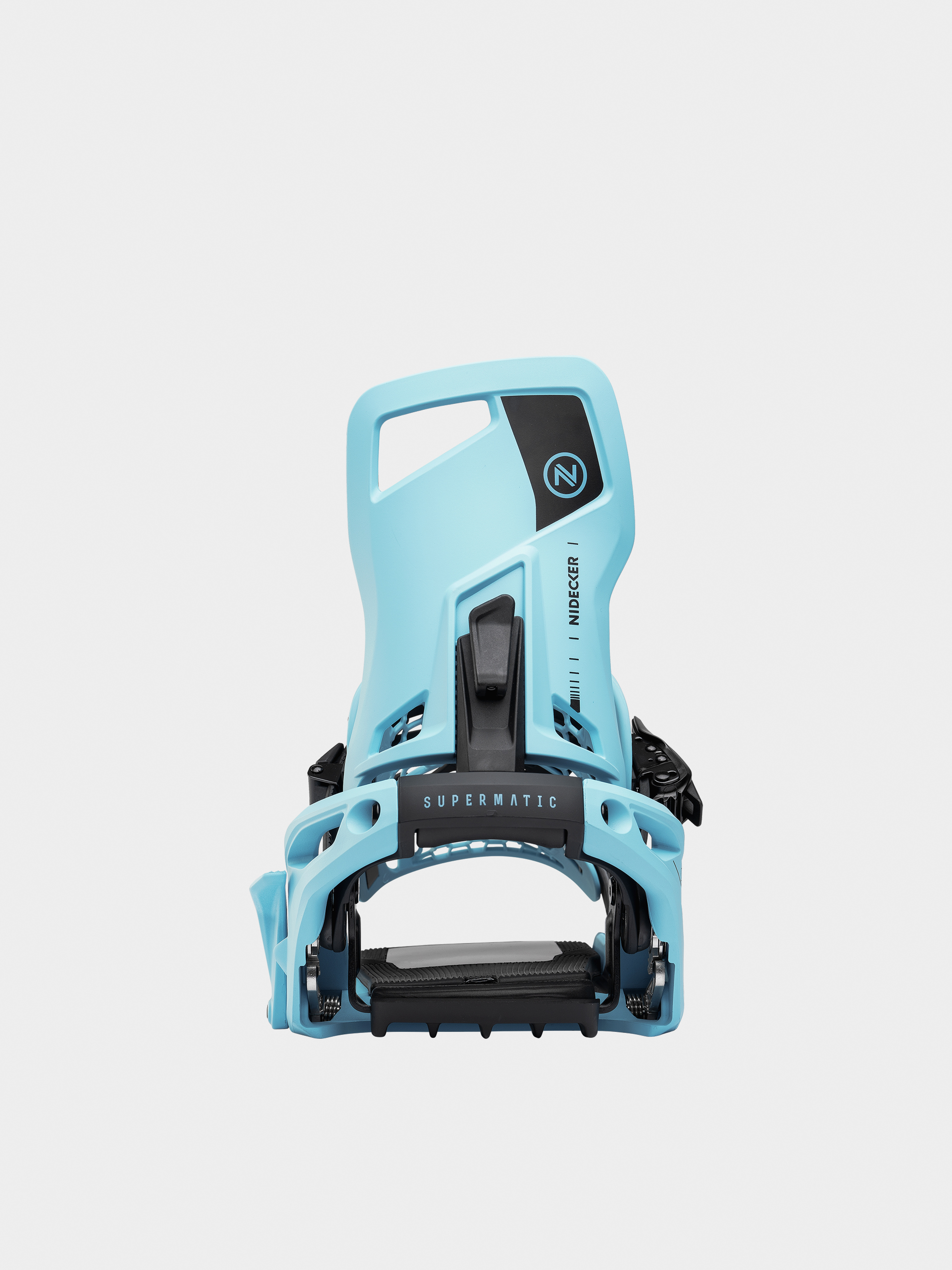 Nidecker Snowboard bindings Supermatic (escape cyan)