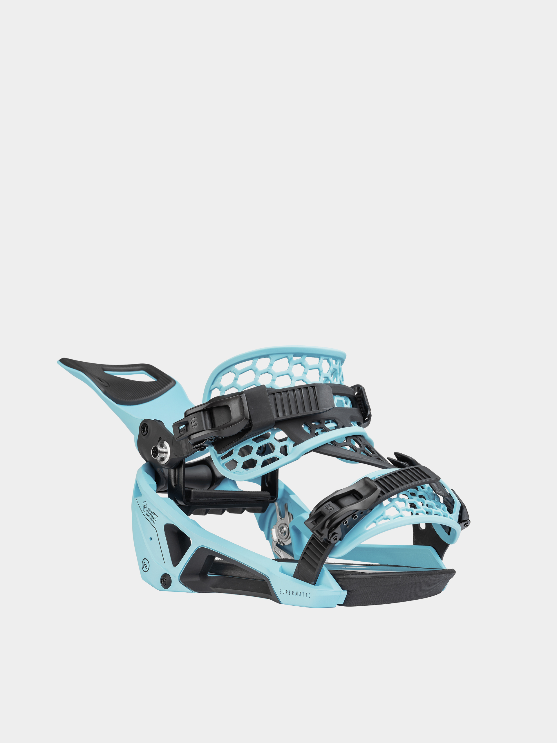 Nidecker Snowboard bindings Supermatic (escape cyan)