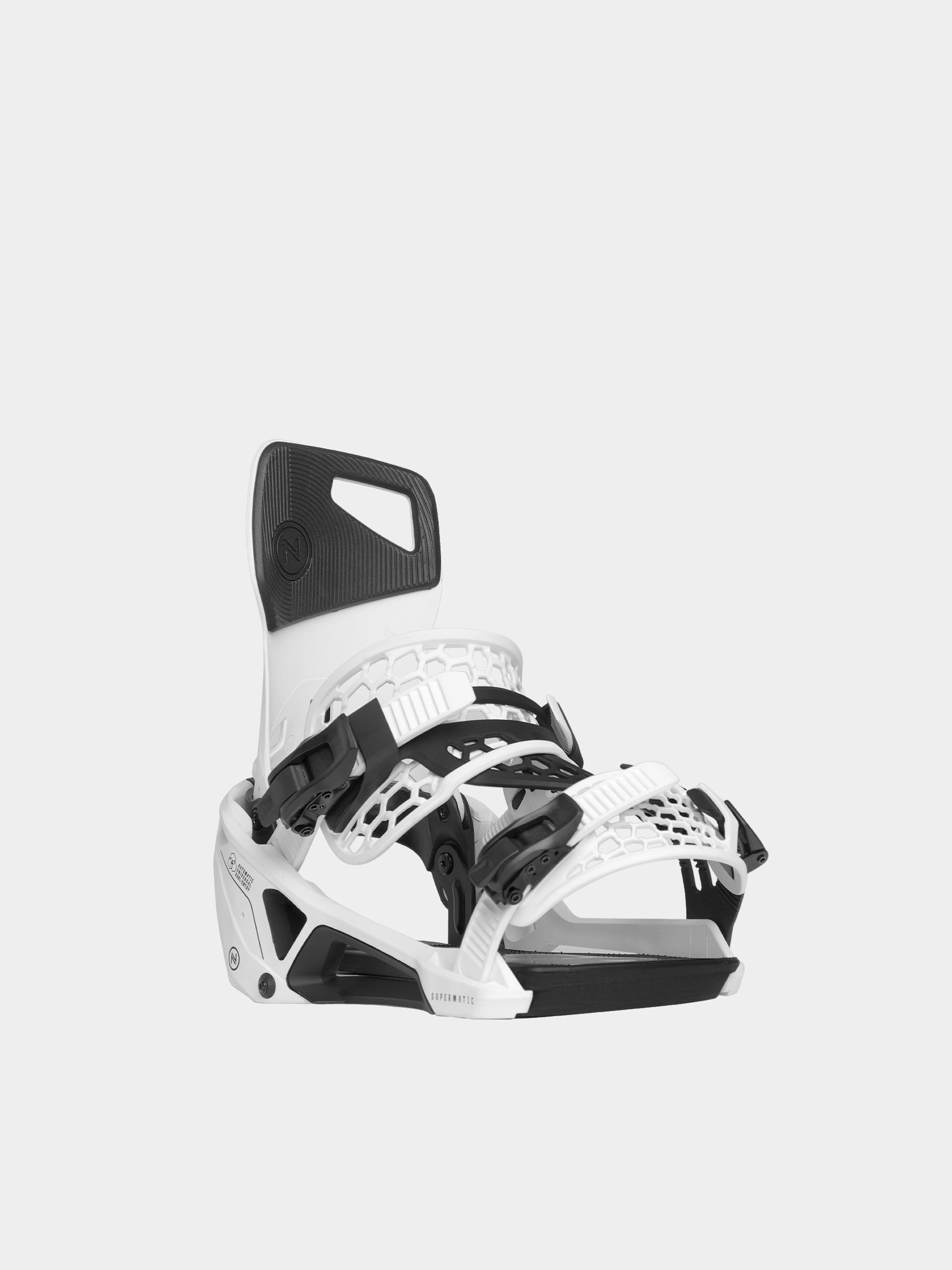 Nidecker Snowboard bindings Supermatic (white)