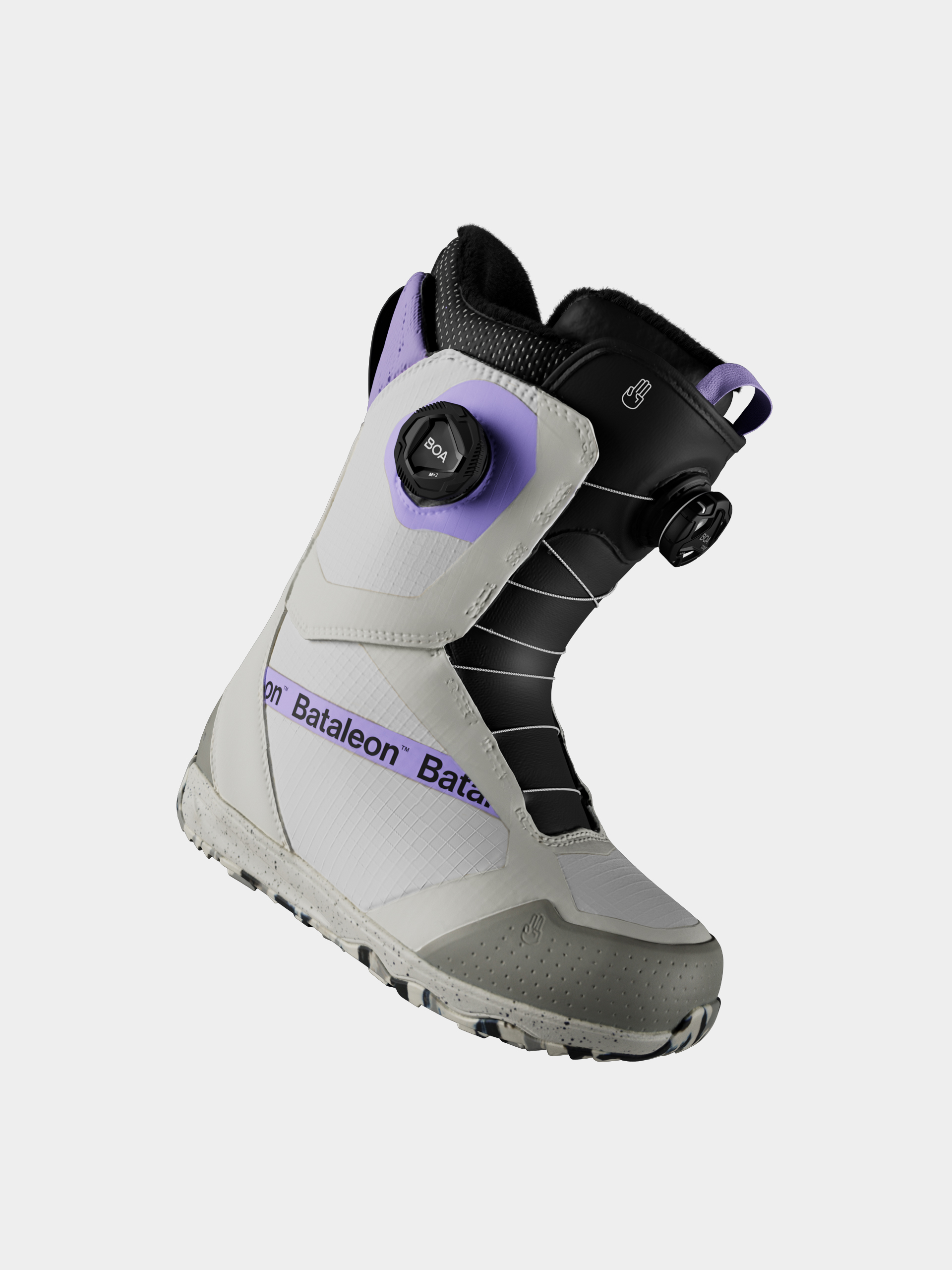 Womens Bataleon Mosh BOA Snowboard boots (virtual grape)