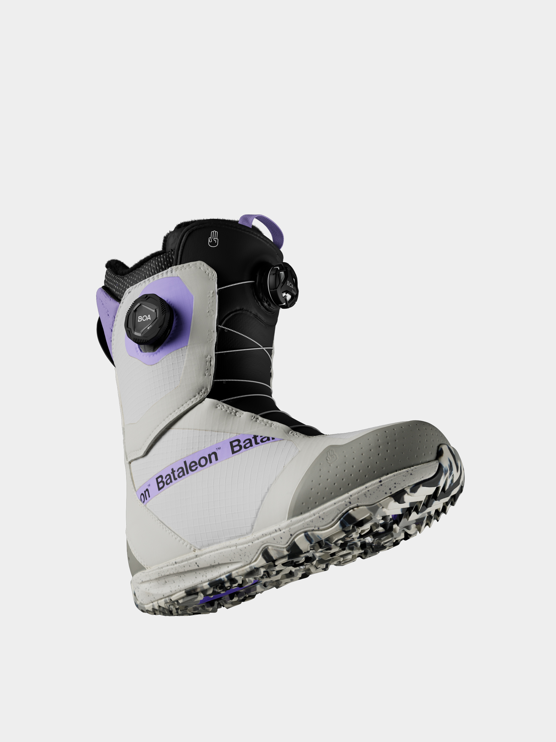 Damen Bataleon Snowboard Schuhe Mosh BOA (virtual grape)