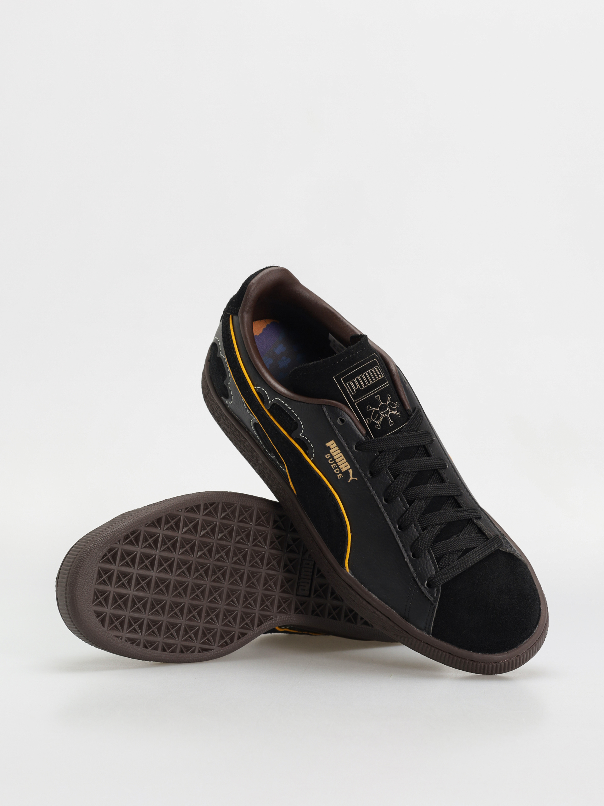 Puma Schuhe X One Piece Suede 4 (puma black dark chocol)