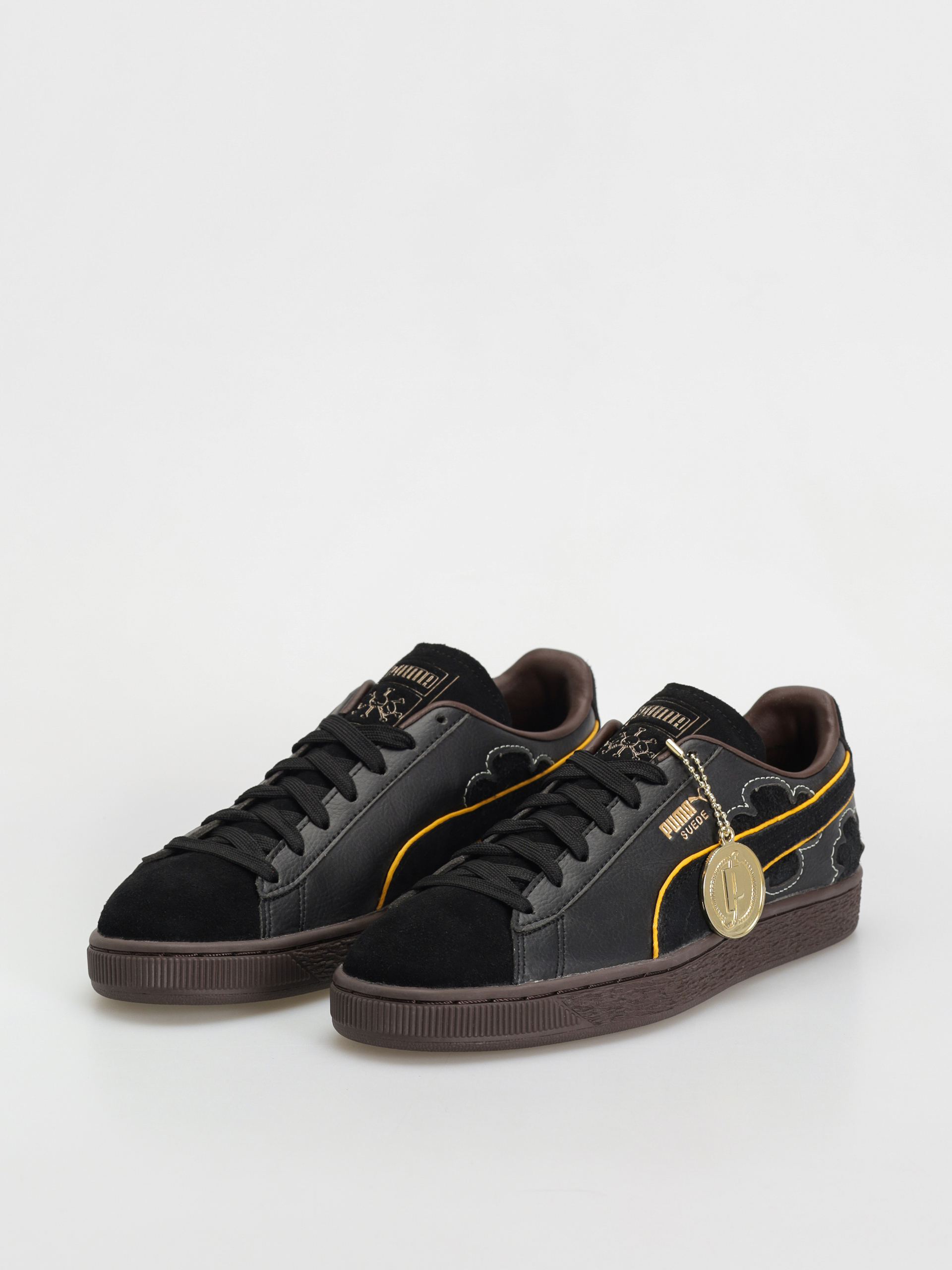 Puma Schuhe X One Piece Suede 4 (puma black dark chocol)