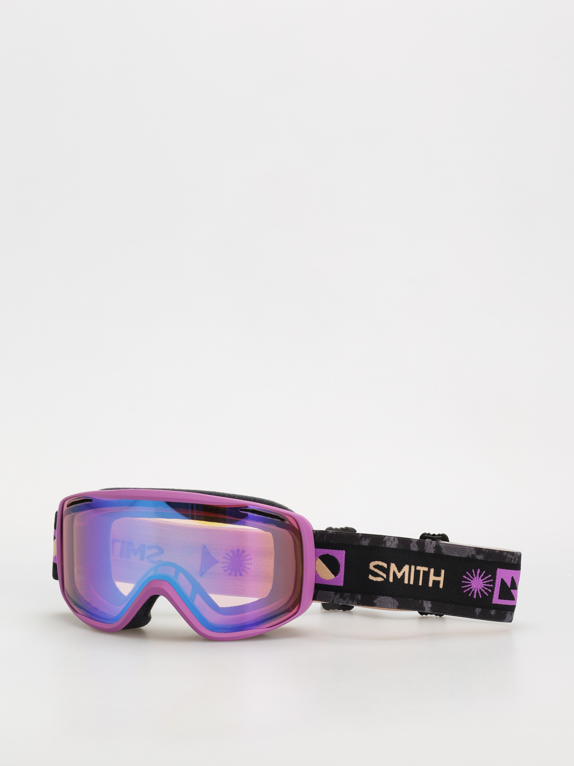 Smith Goggles Rally - violet (vivid violet/blue sensor mirror)