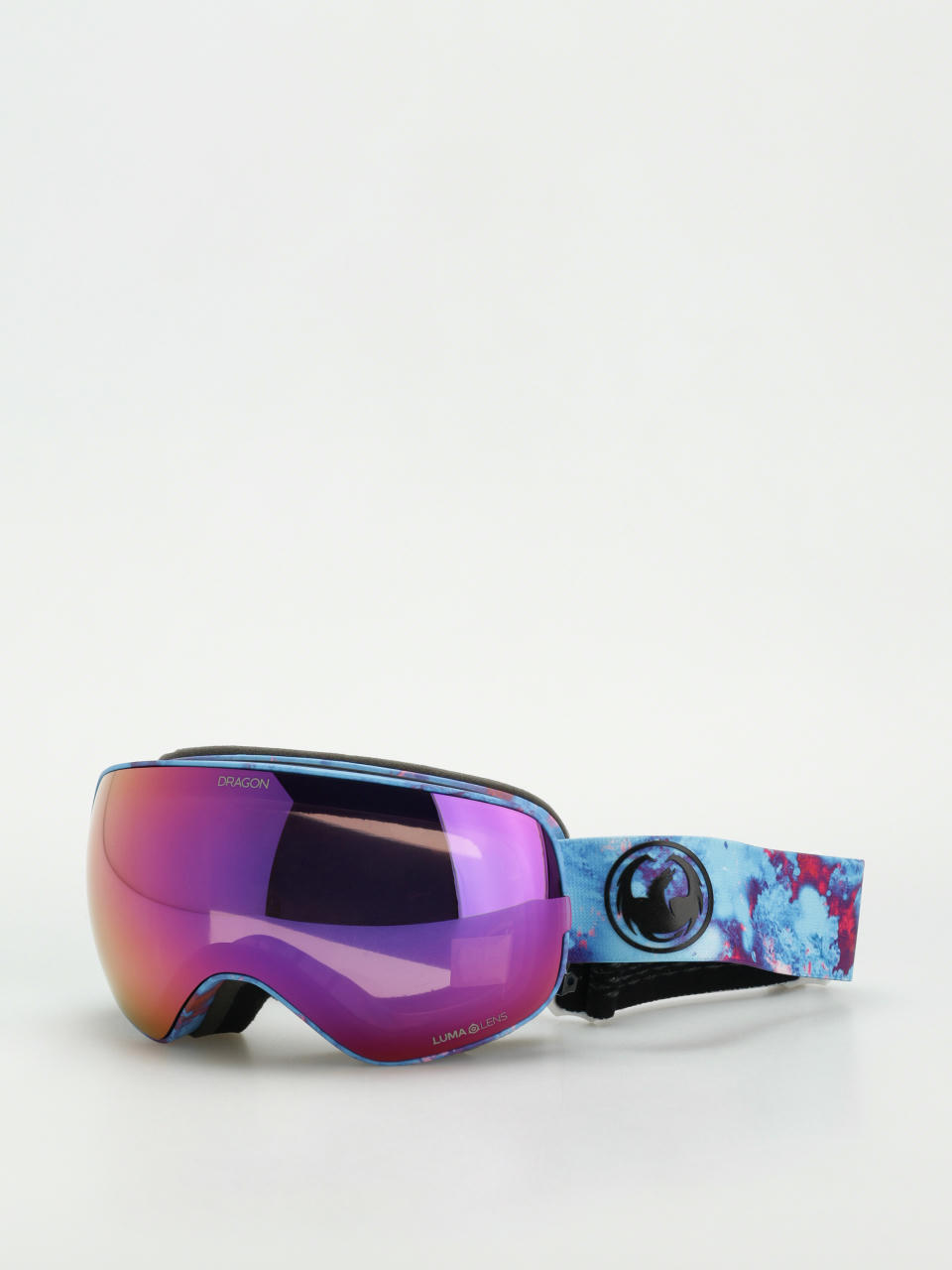 Dragon Goggle X2S (predator/lumalens purple ion+lumalens midnight)