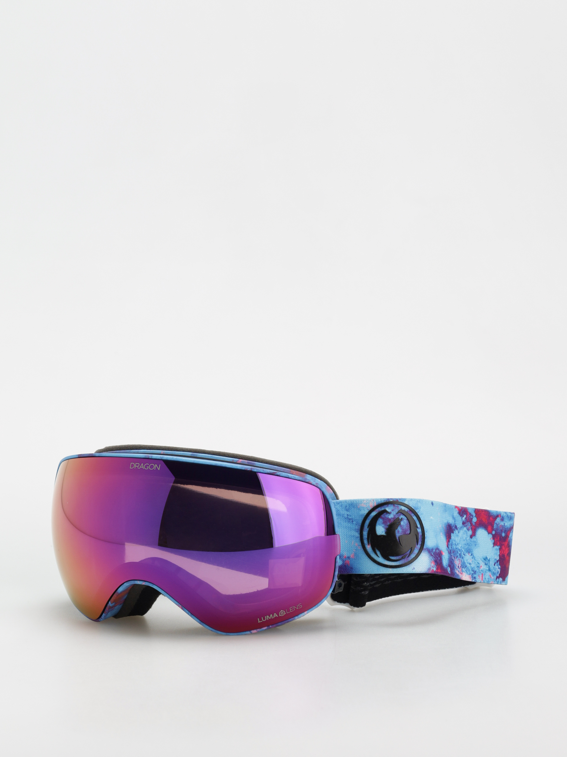 Dragon Goggles X2S (predator/lumalens purple ion+lumalens midnight)