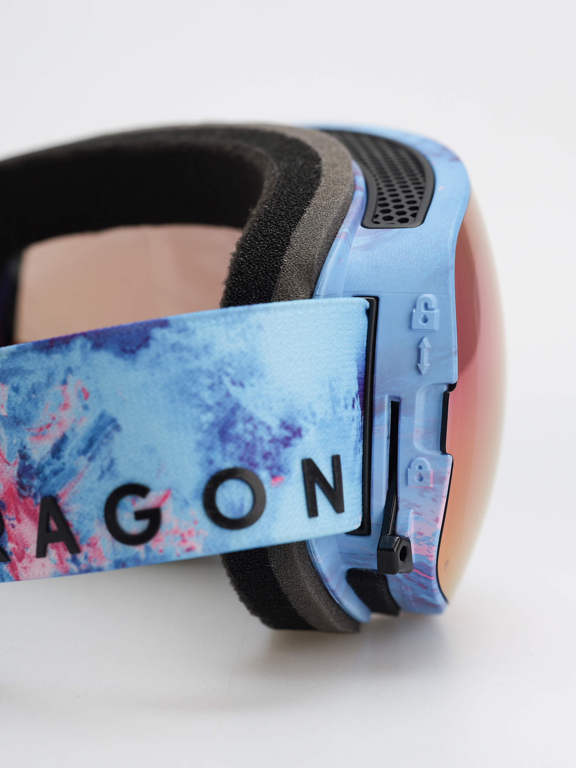 Dragon Goggles X2S (predator/lumalens purple ion+lumalens midnight)