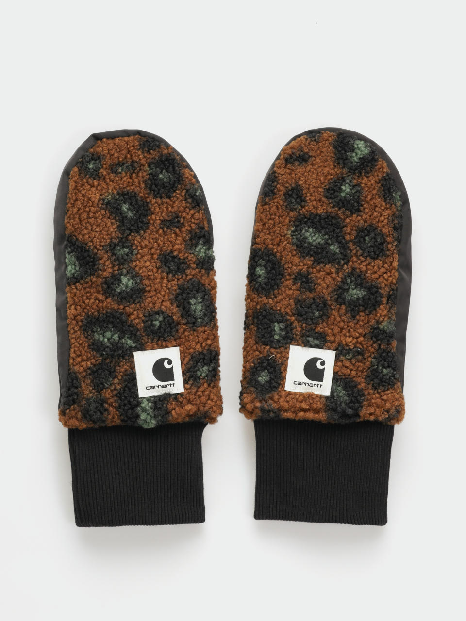 Carhartt WIP Gloves Orla (camo leo jacquard/tamarind/black)