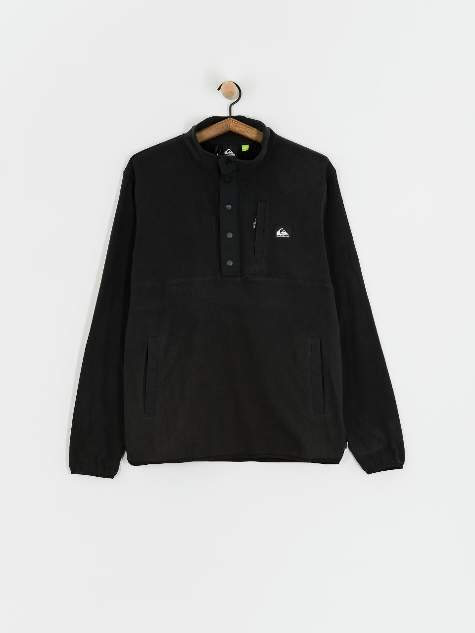 Quiksilver Fleece Jacke No Destination 2 Half Snap (black)