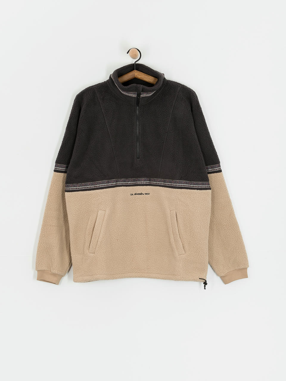 Quiksilver Fleece  Take Us Back Block (plaza taupe)