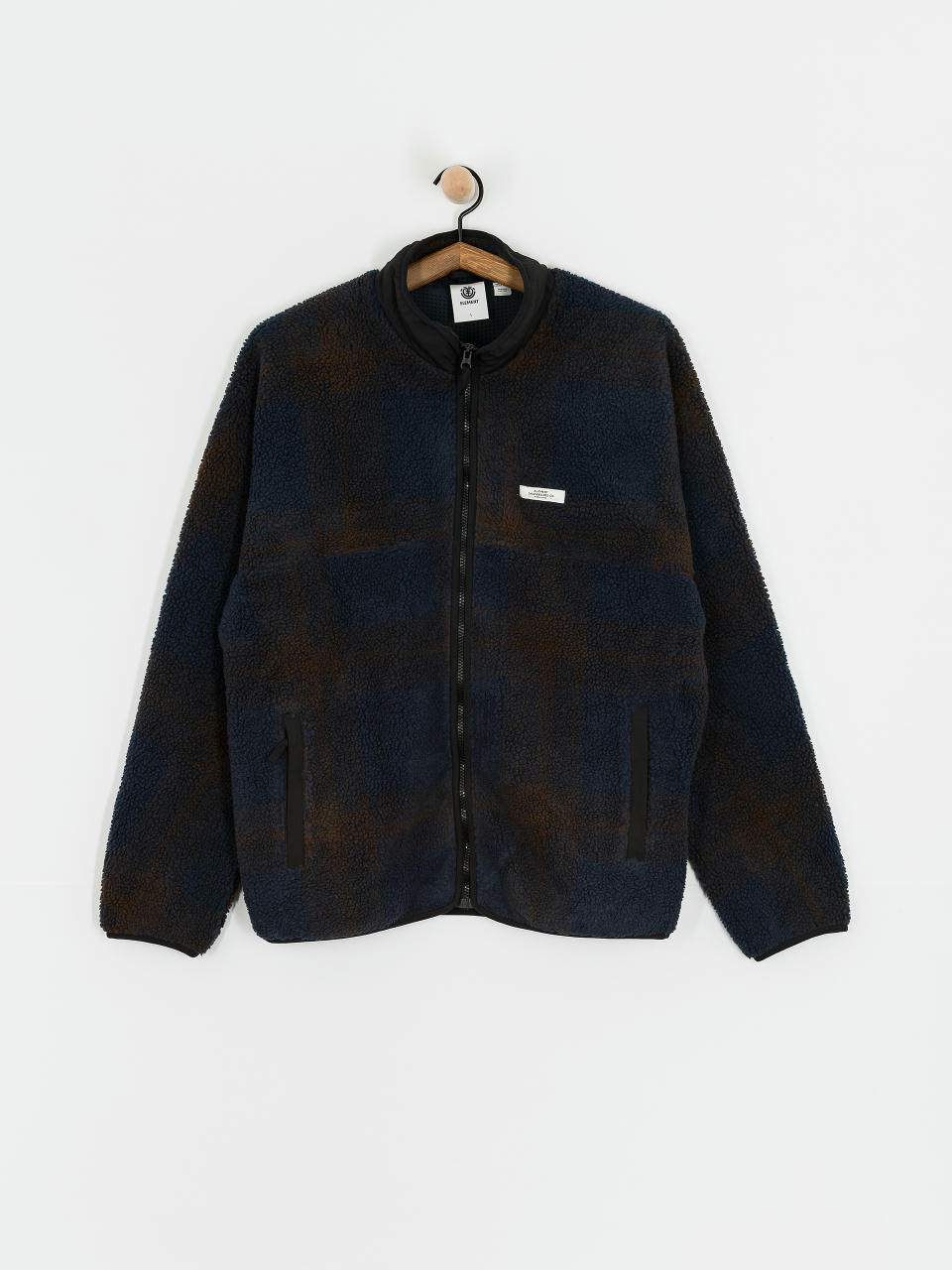 Element Jacke Classic Sherpa (eclipse navy/java plaid)