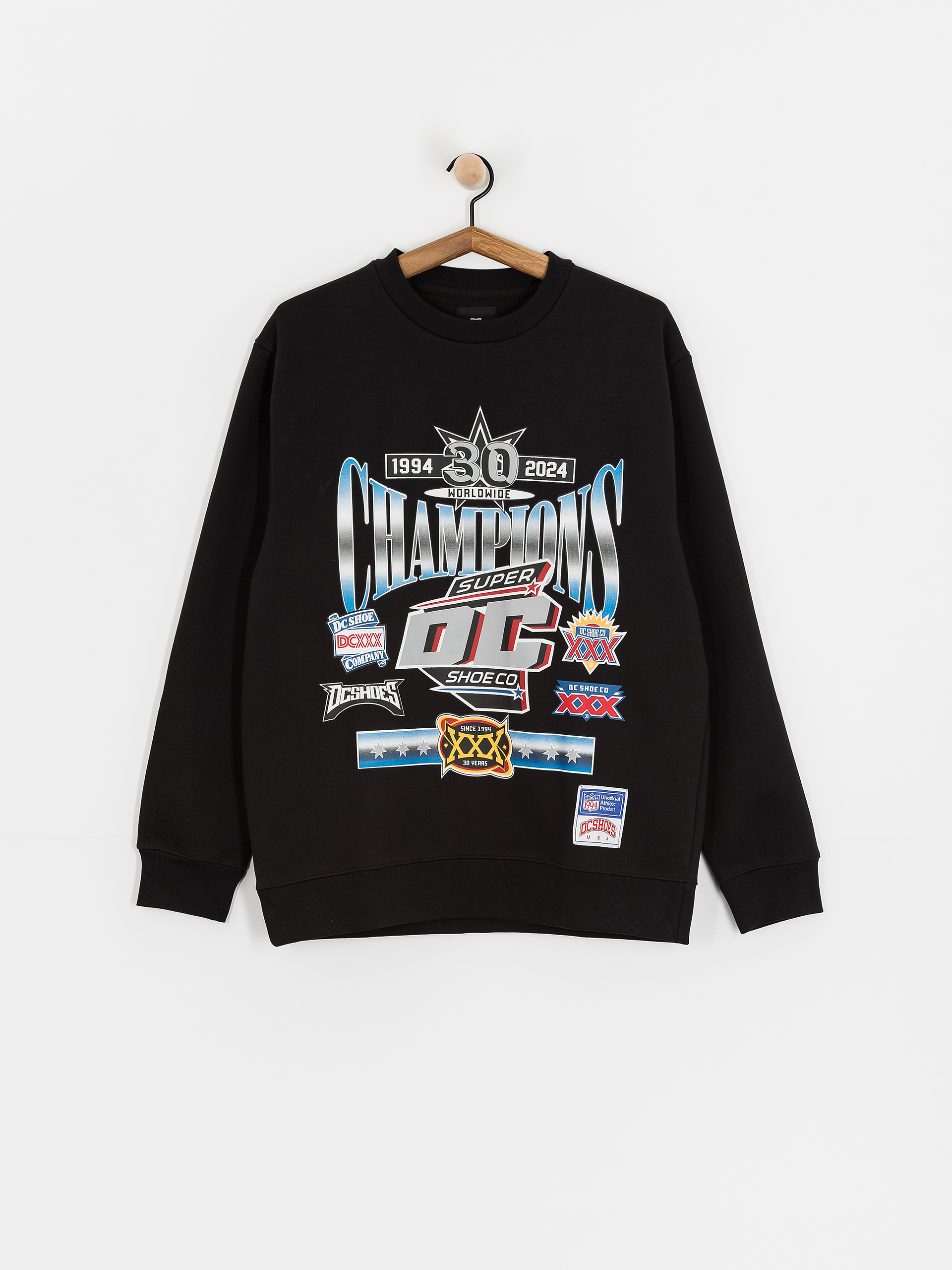 DC Sweatshirt Old Champs Crew (black)