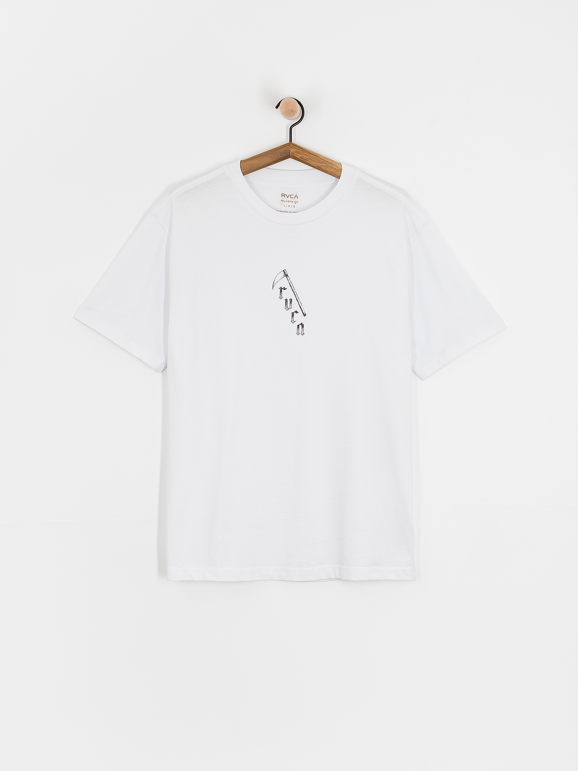 RVCA T-Shirt Lynes Scythe (white)