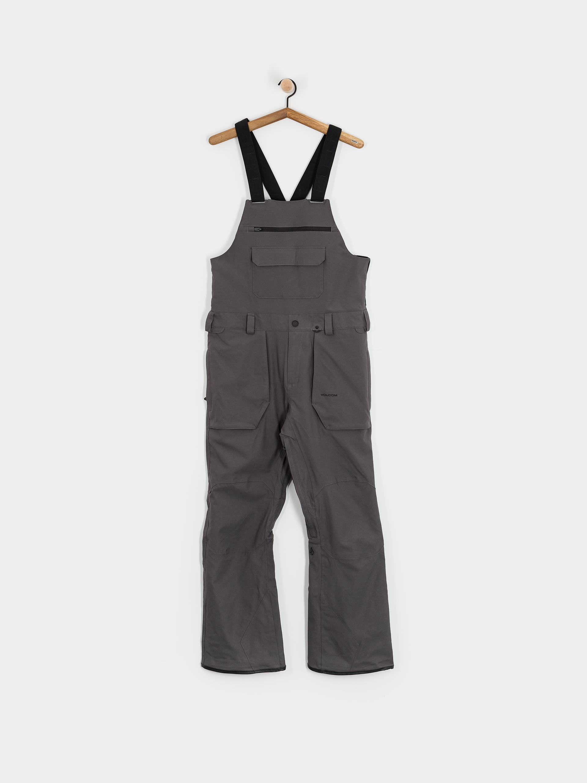 Mens Volcom Snowboard pants Roan Bib Overall (charcoal)