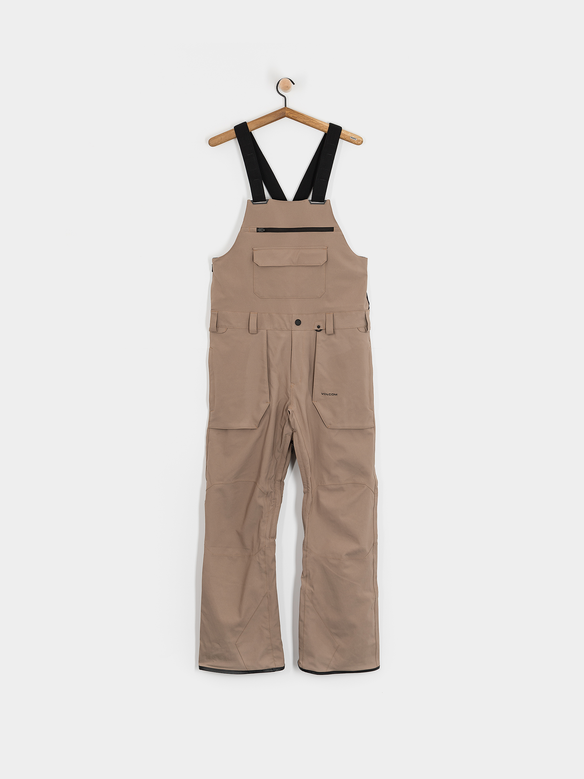 Herren Volcom Snowboard Hose Roan Bib Overall (chestnut brown)
