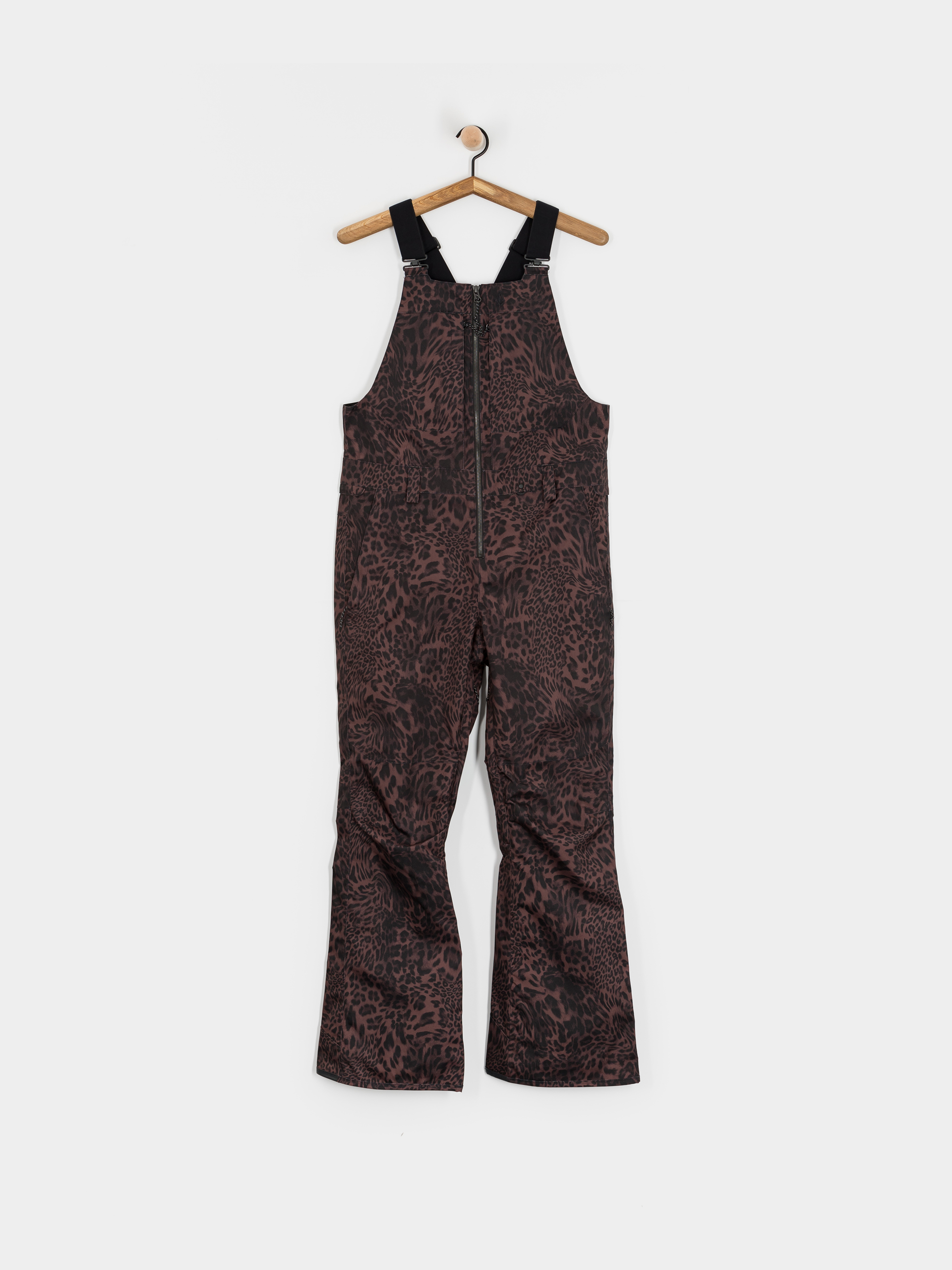 Damen Volcom Snowboard Hose Swift Bib Overall (leopard)