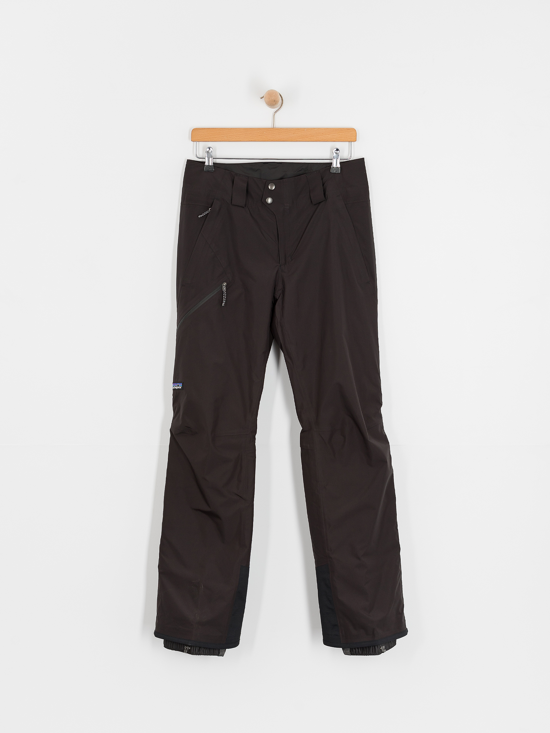 Womens Patagonia Pants Insulated Powder Town Reg (black)
