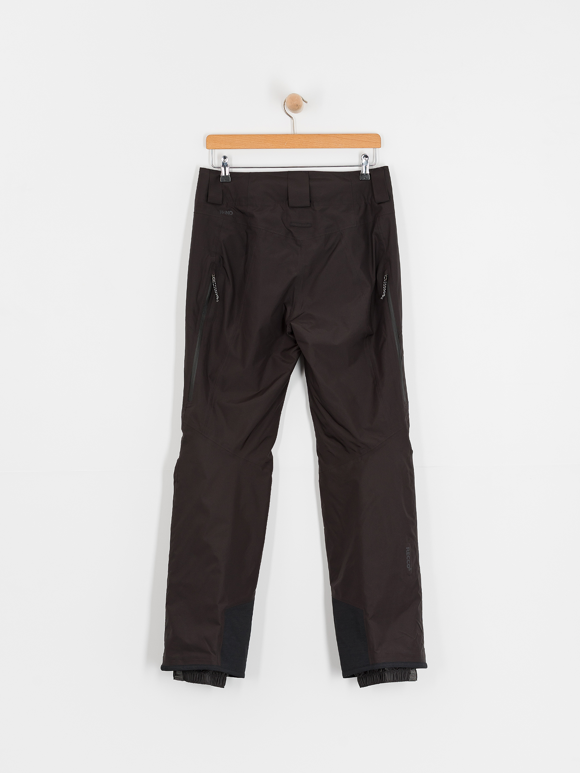 Womens Patagonia Pants Insulated Powder Town Reg (black)