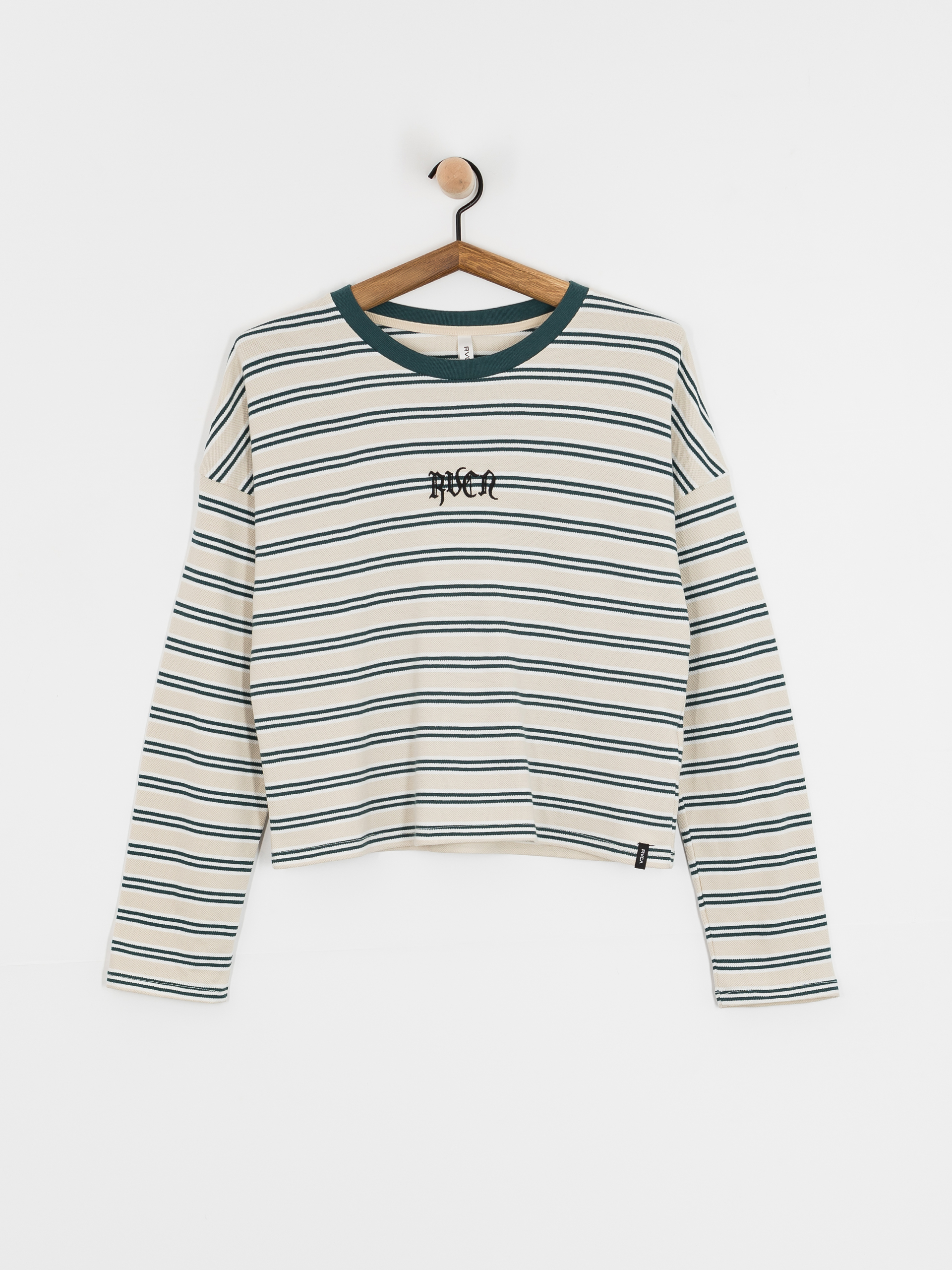 RVCA Ivy Stripes Longsleeve Wmn (atlantic)