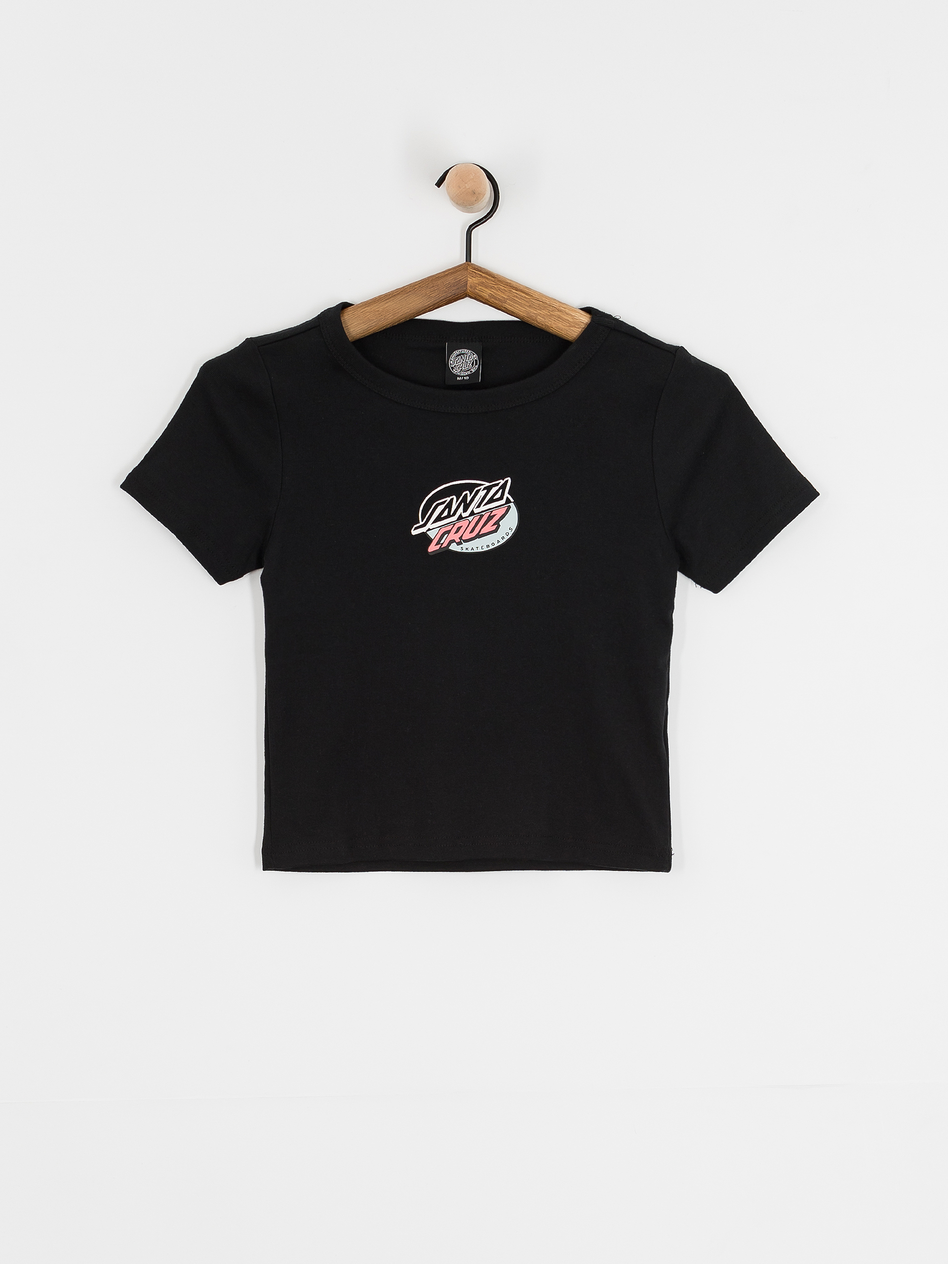 Santa Cruz Mushroom Wave Dot Splice T-shirt Wmn (black)