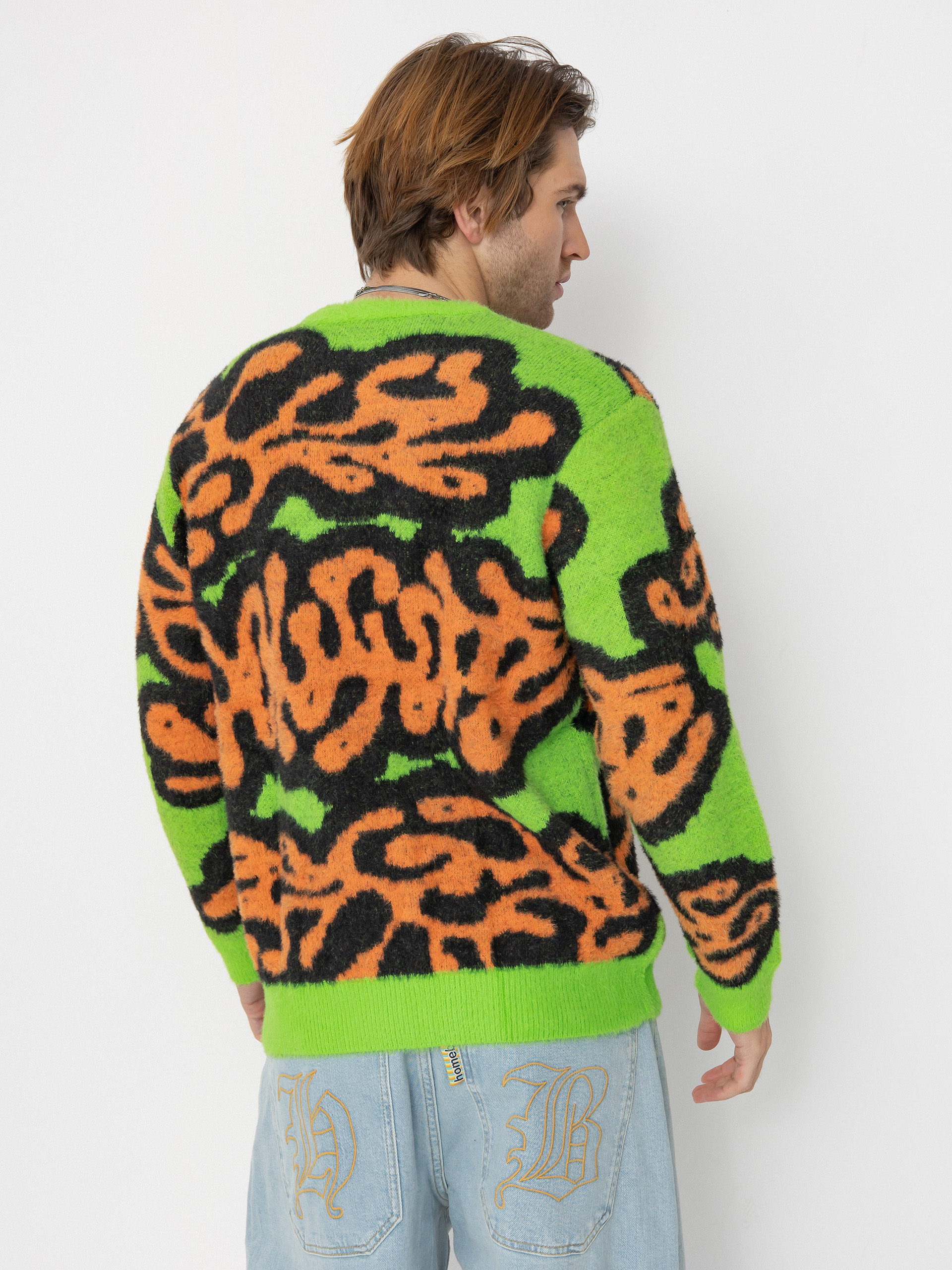 Volcom Fa Zephyr Sweater (electric green)