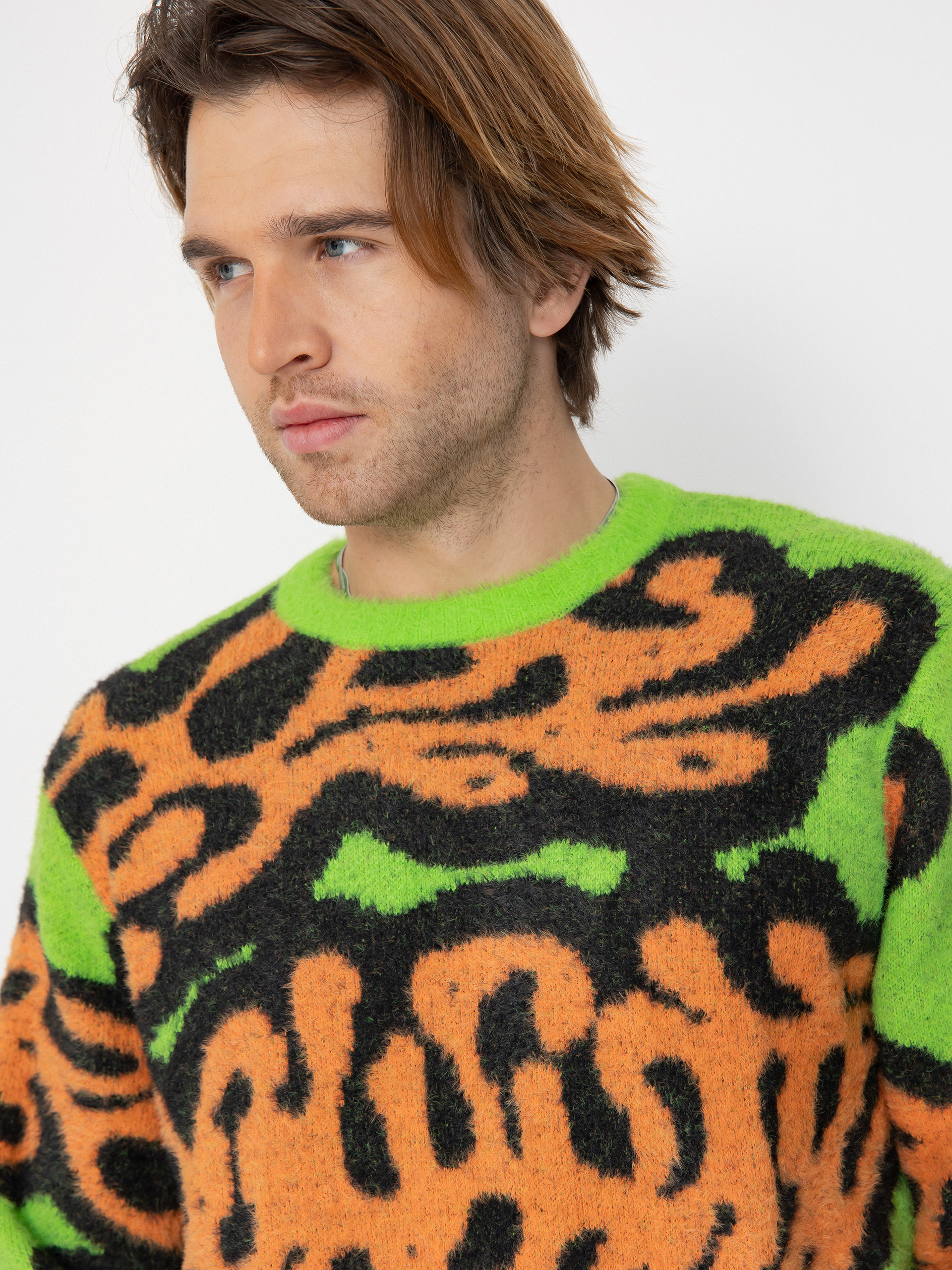Volcom Fa Zephyr Sweater (electric green)