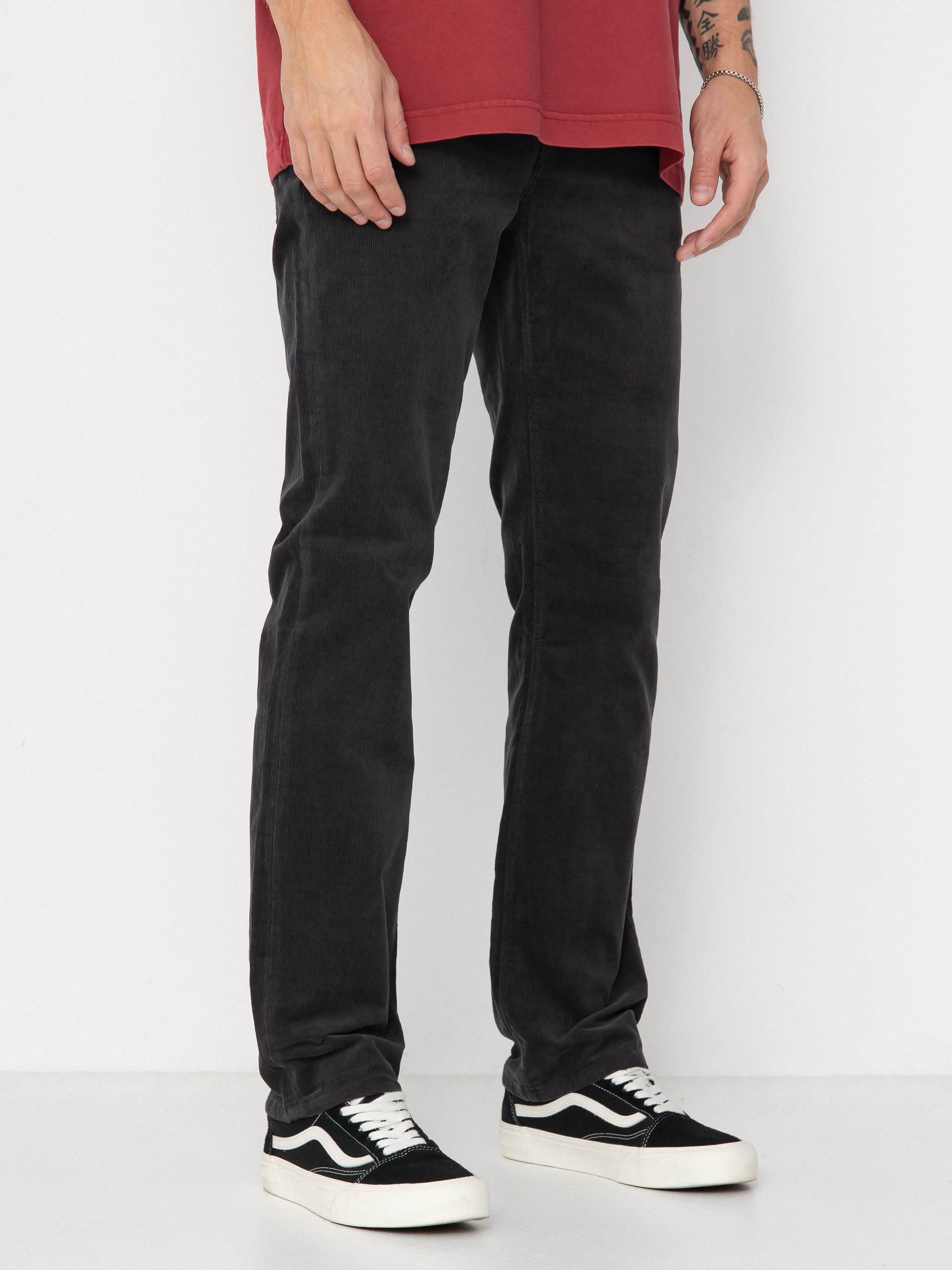 Volcom Solver 5 Pocket Cord Pants (stealth)