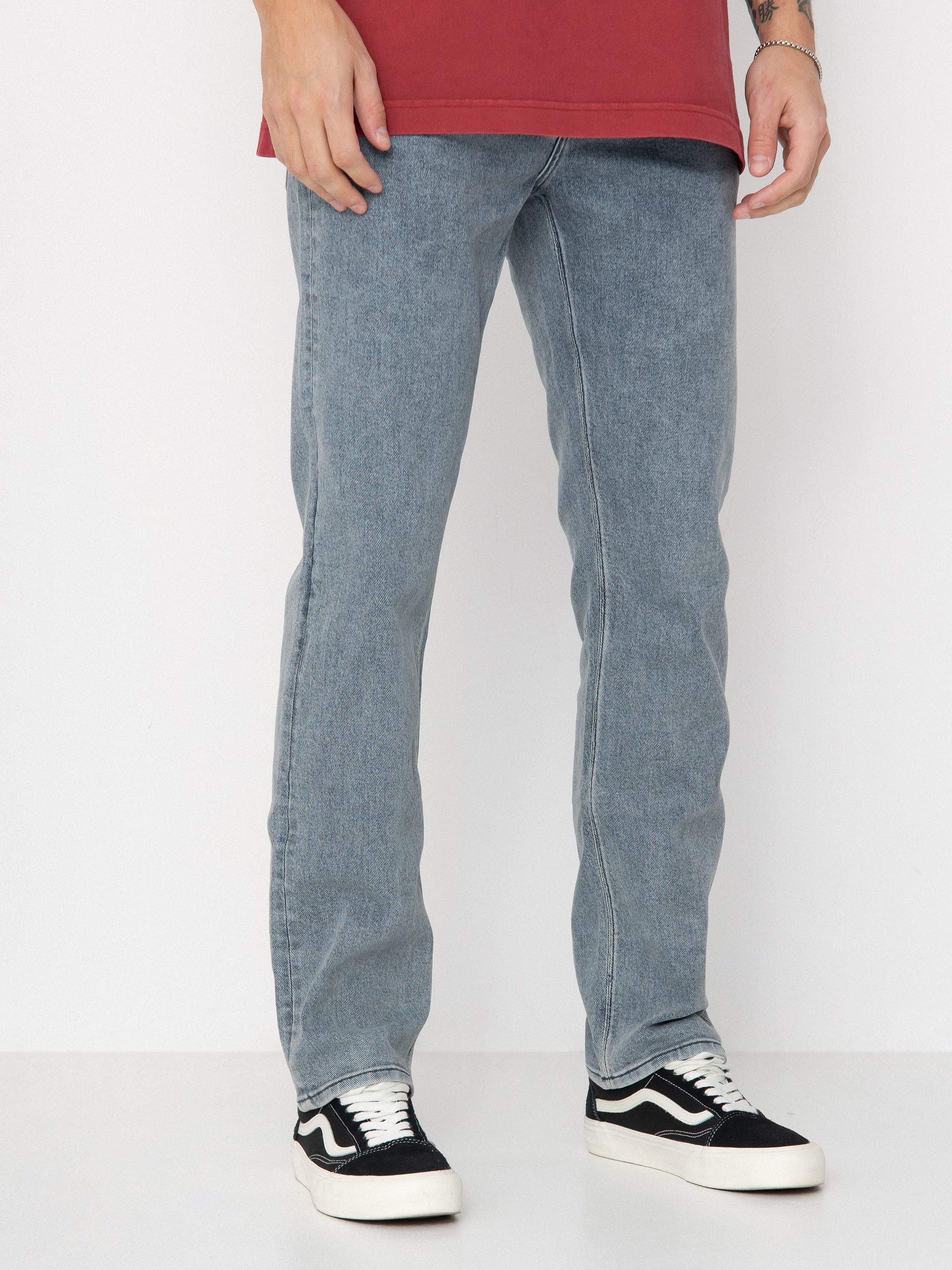 Volcom Brand Volcom Solver Tapered Jeans Volcom Solver Denim Jeans