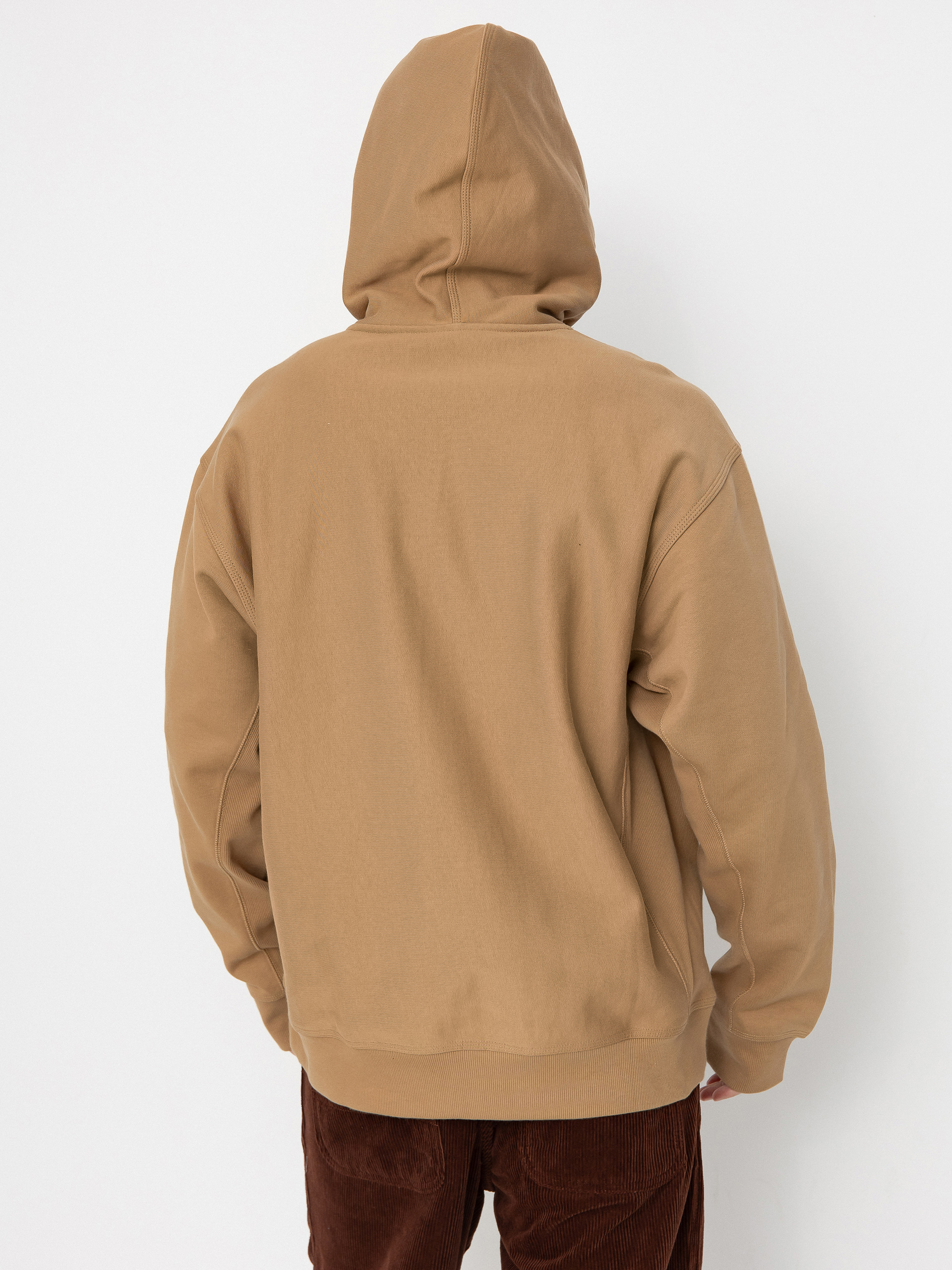 Carhartt WIP Hoodie American Script HD (peanut)