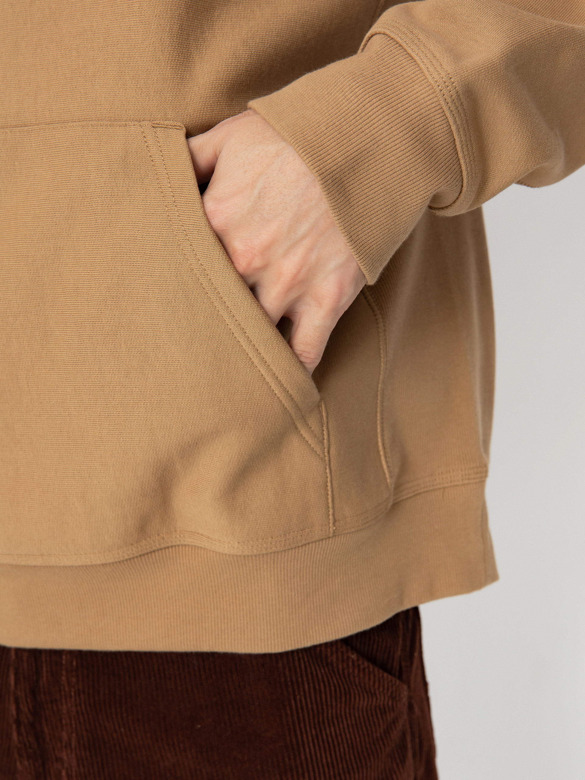 Carhartt WIP Hoodie American Script HD (peanut)