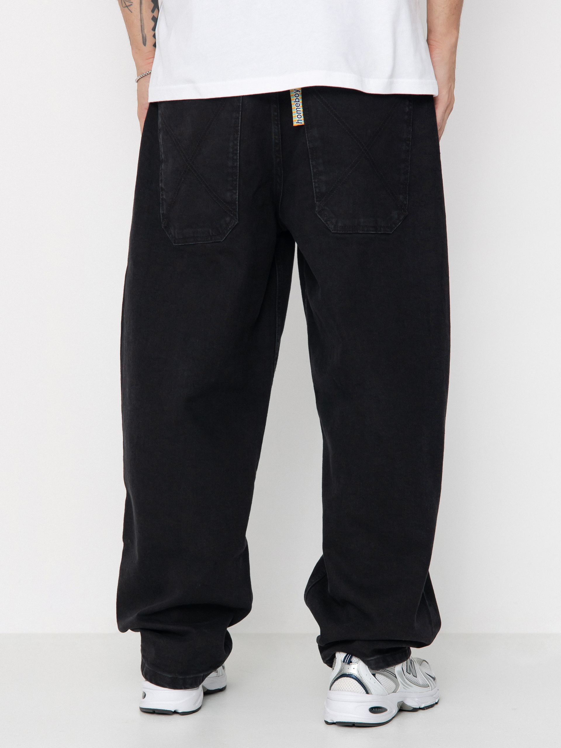 Homeboy X Tra Monster Denim Pants (washed black)