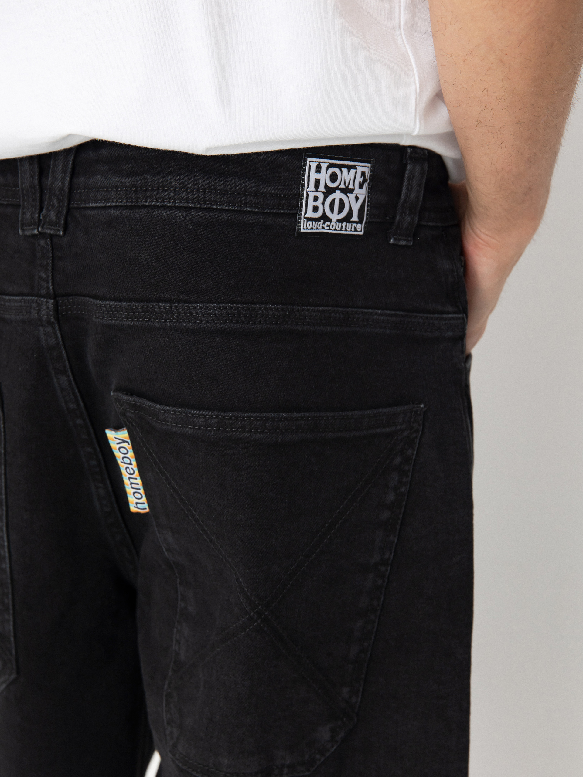 Homeboy X Tra Monster Denim Hose (washed black)
