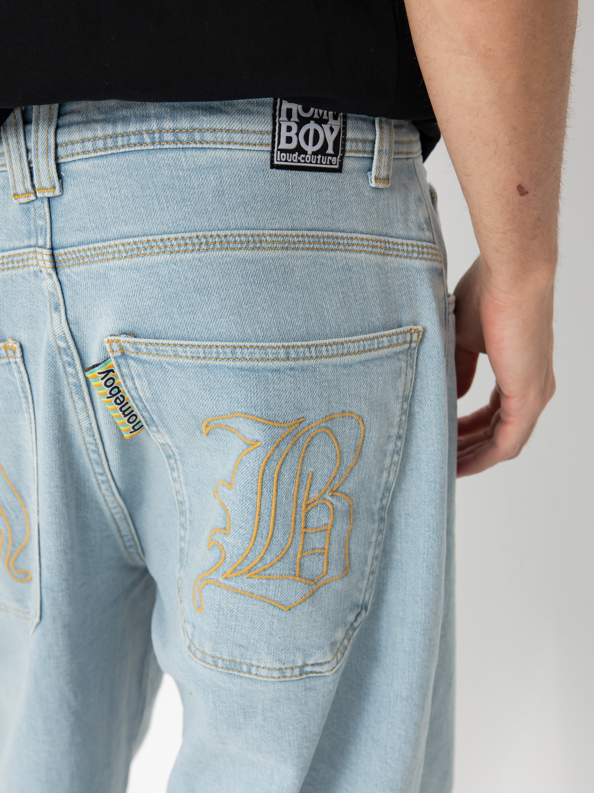 Homeboy Pants X Tra Monster Gothic Denim (moon)