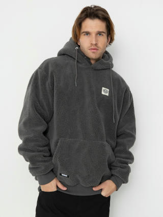 MassDnm Patch Teddy Hoody Jacket (grey)