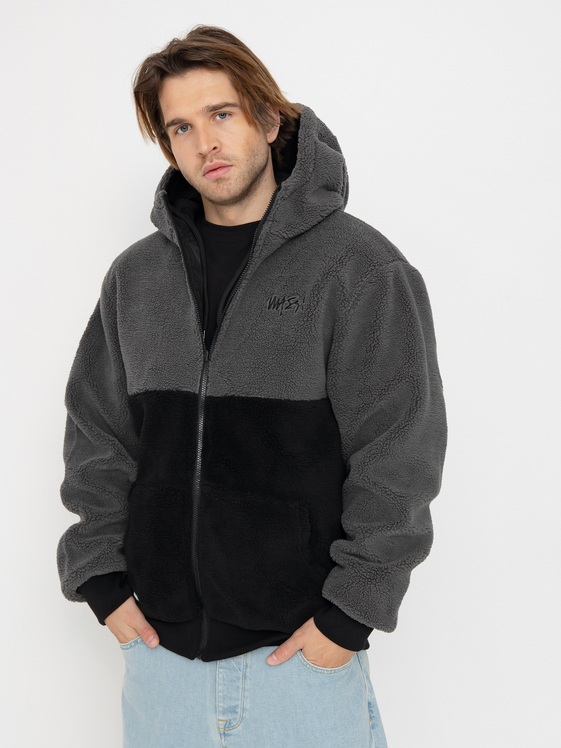 MassDnm Result Reversible Jacke (grey/black)