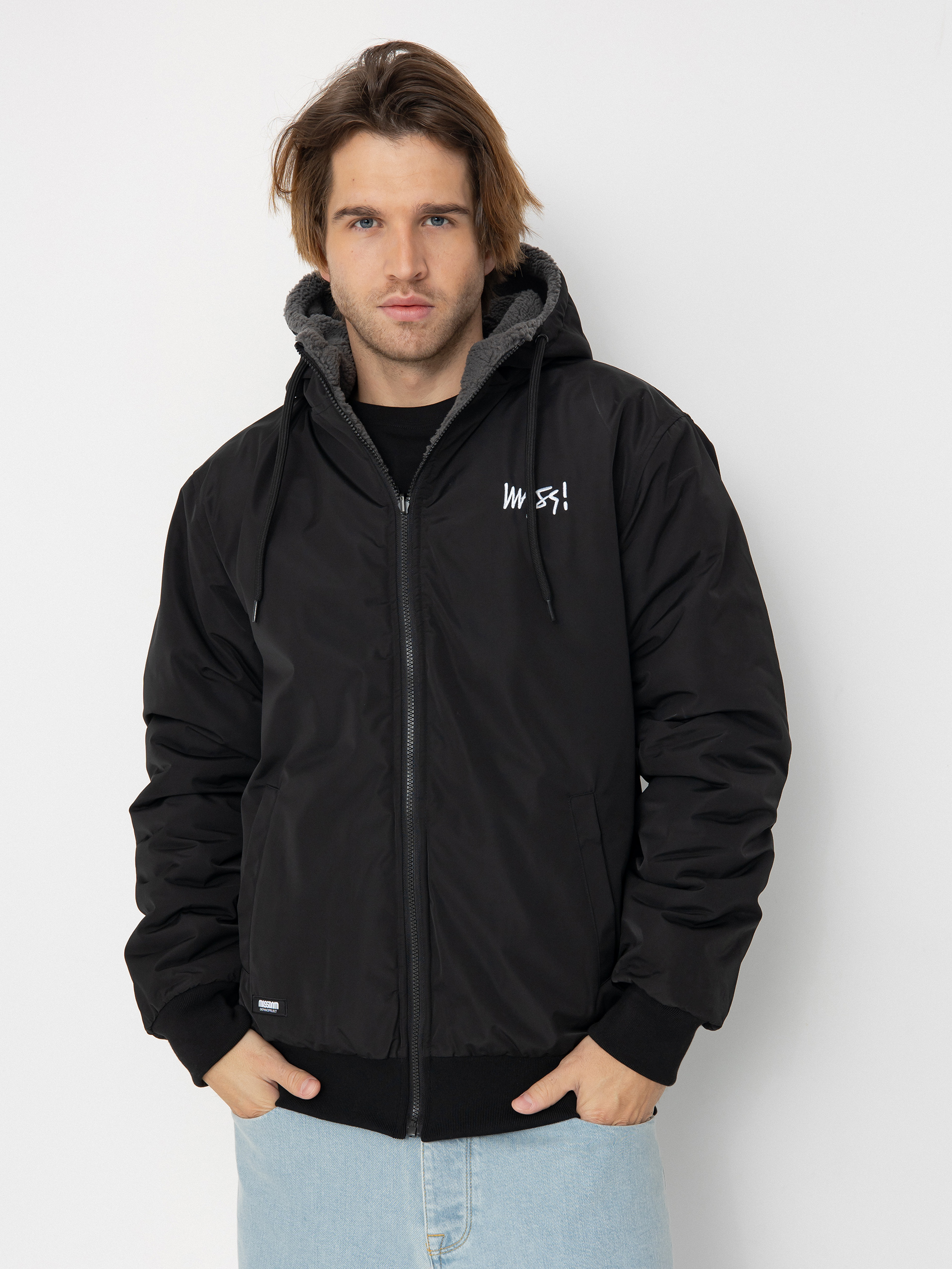 MassDnm Result Reversible Jacke (grey/black)