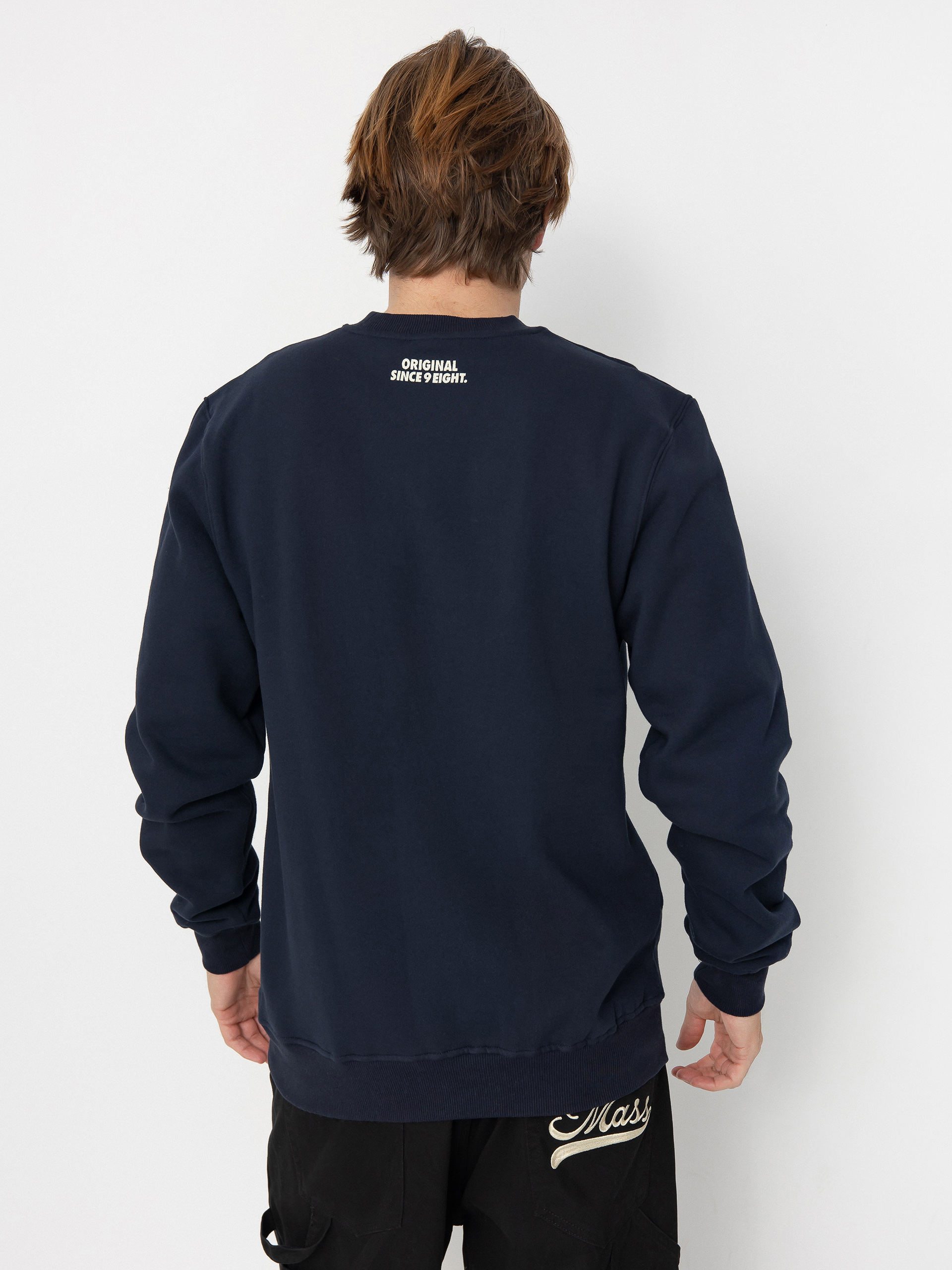 MassDnm Patch Crew Sweatshirt (navy)