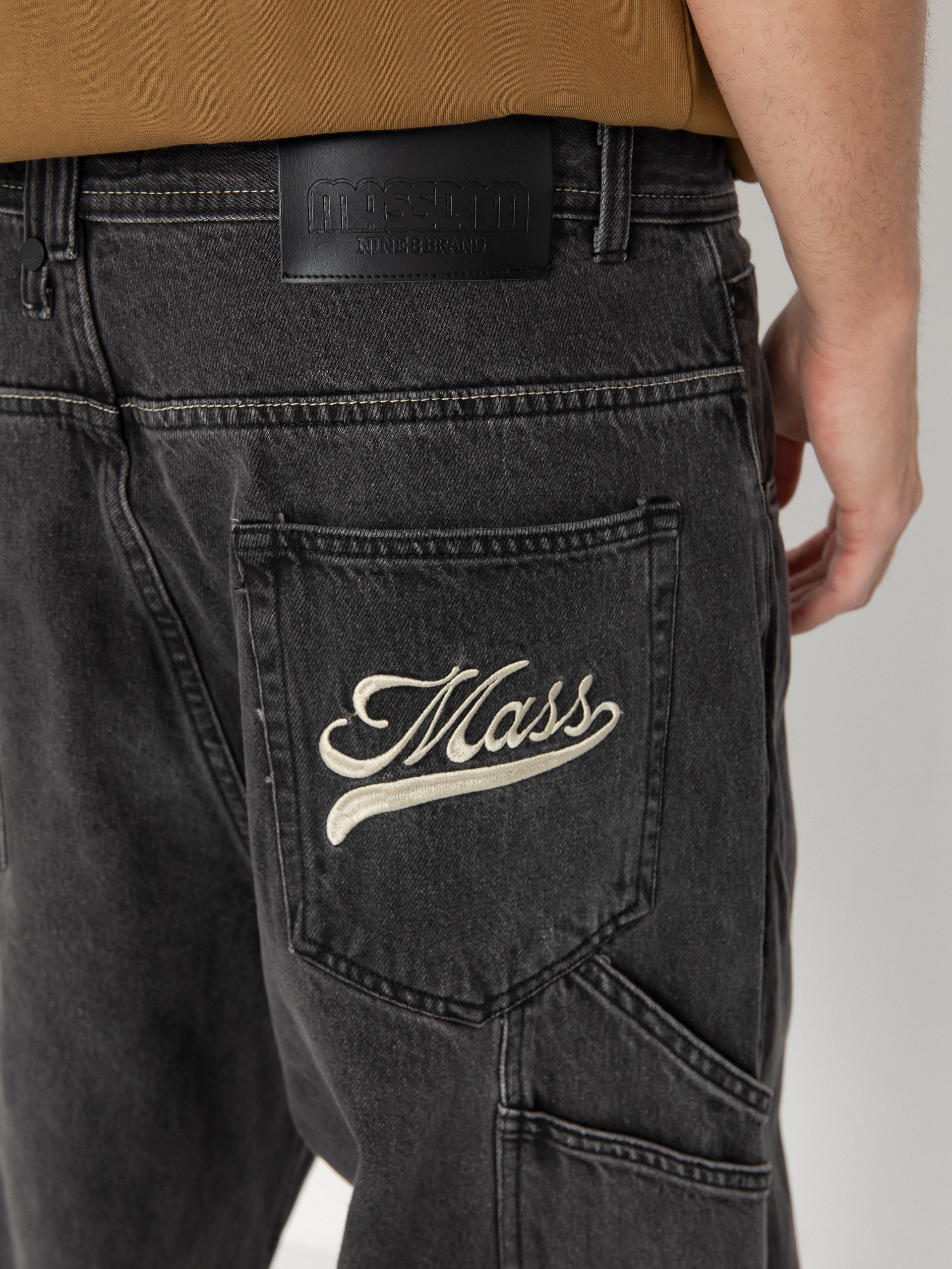 MassDnm Jeans Prospect Pants (black washed)