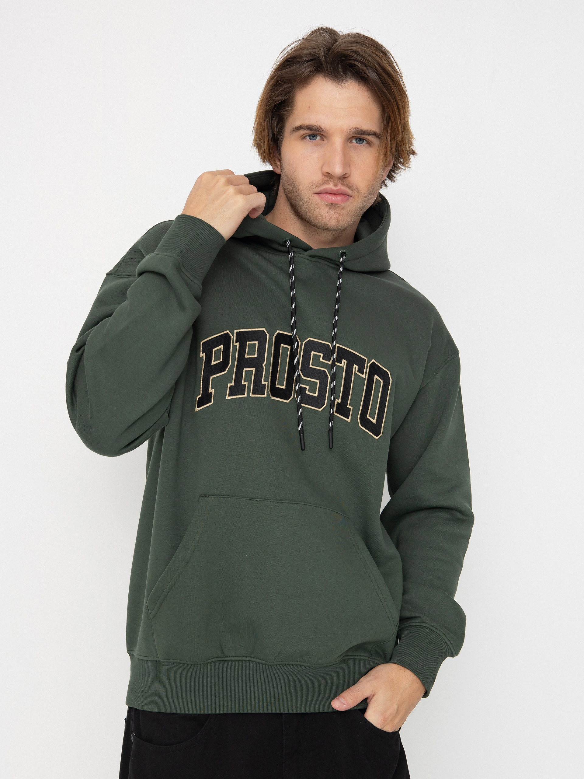 Prosto Hoodie College99 HD (green)