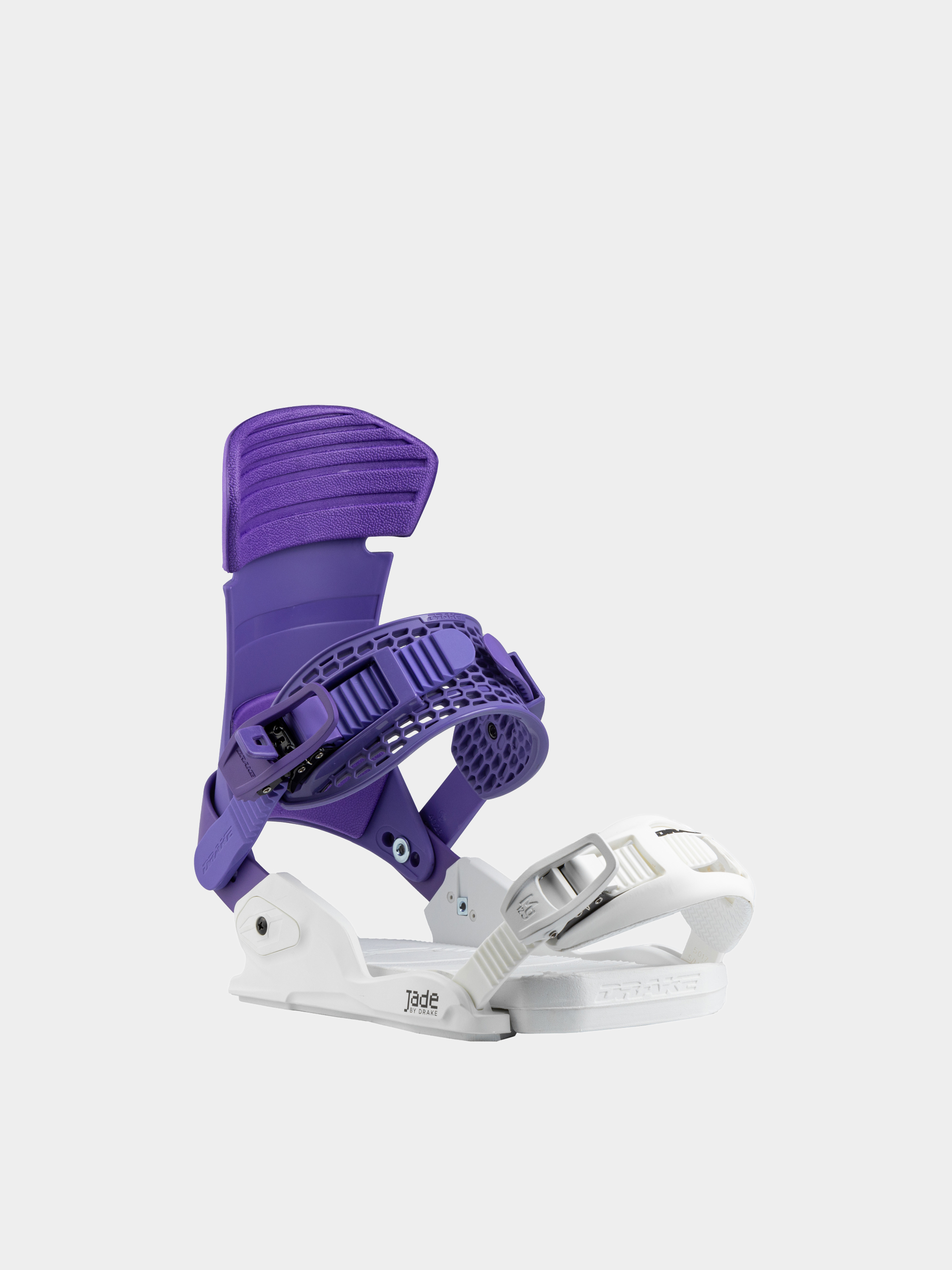 Womens Drake Snowboard bindings Jade (purple/white)